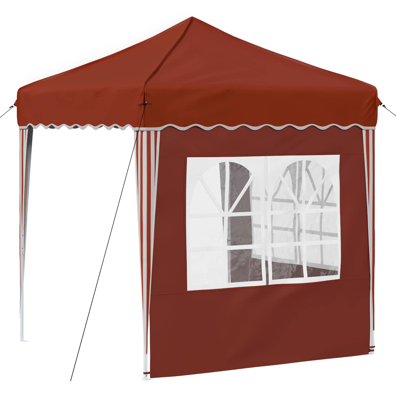 Tenda per feste a pop-up 195 x 195 x 245 cm Terracotta