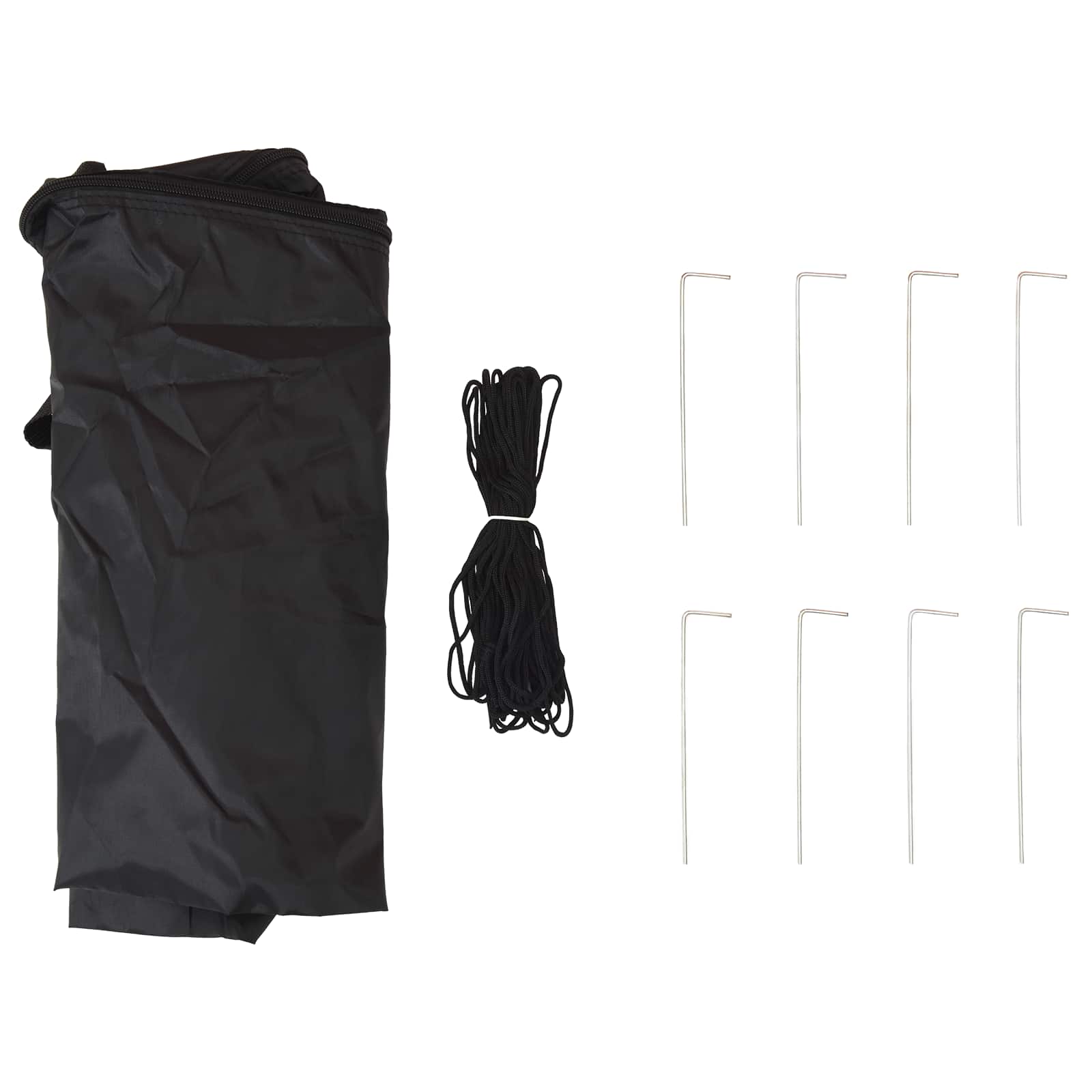 Tenda per feste a pop-up 195 x 195 x 245 cm Nero Tessuto Oxford