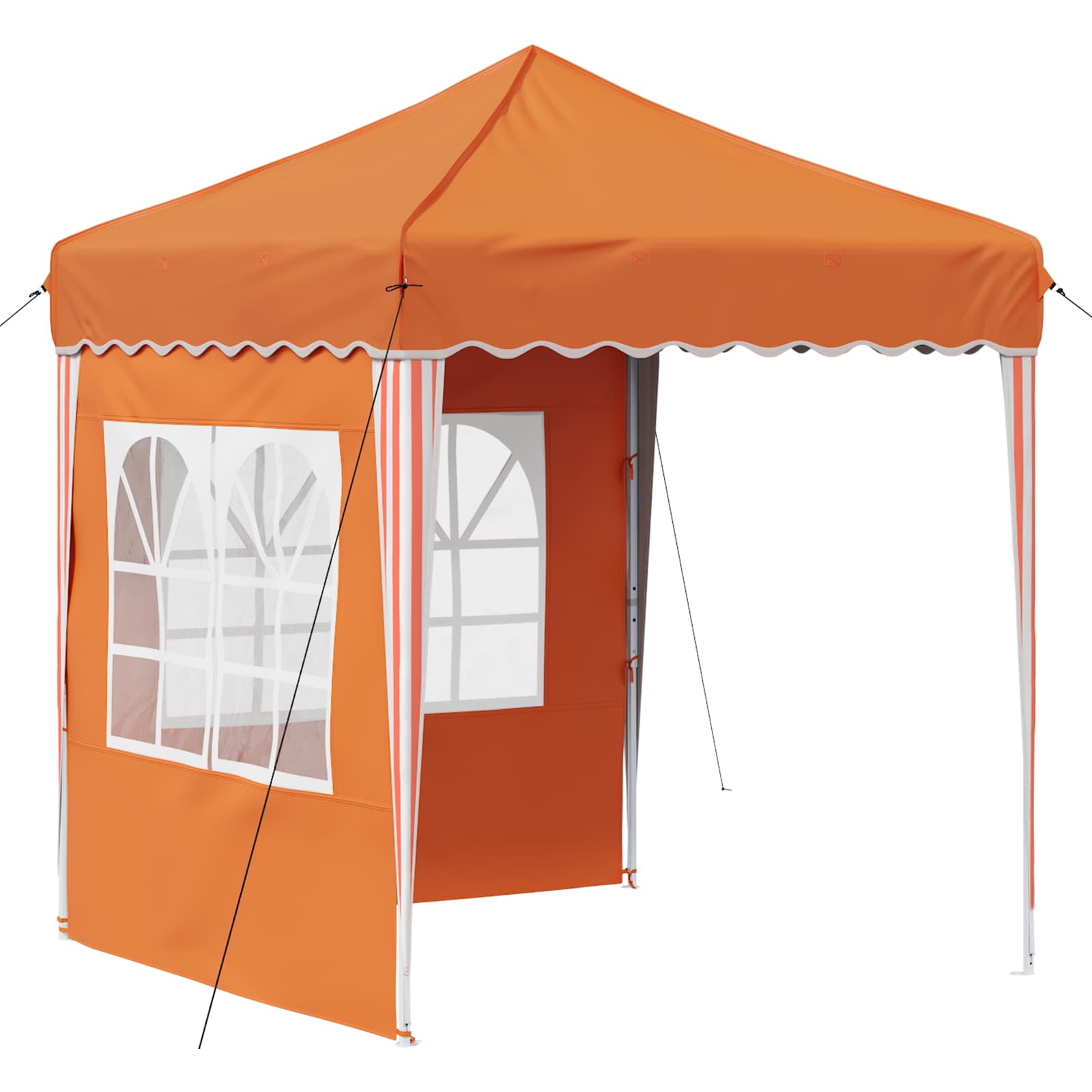 Tenda per feste a pop-up 195 x 195 x 245 cm Arancione