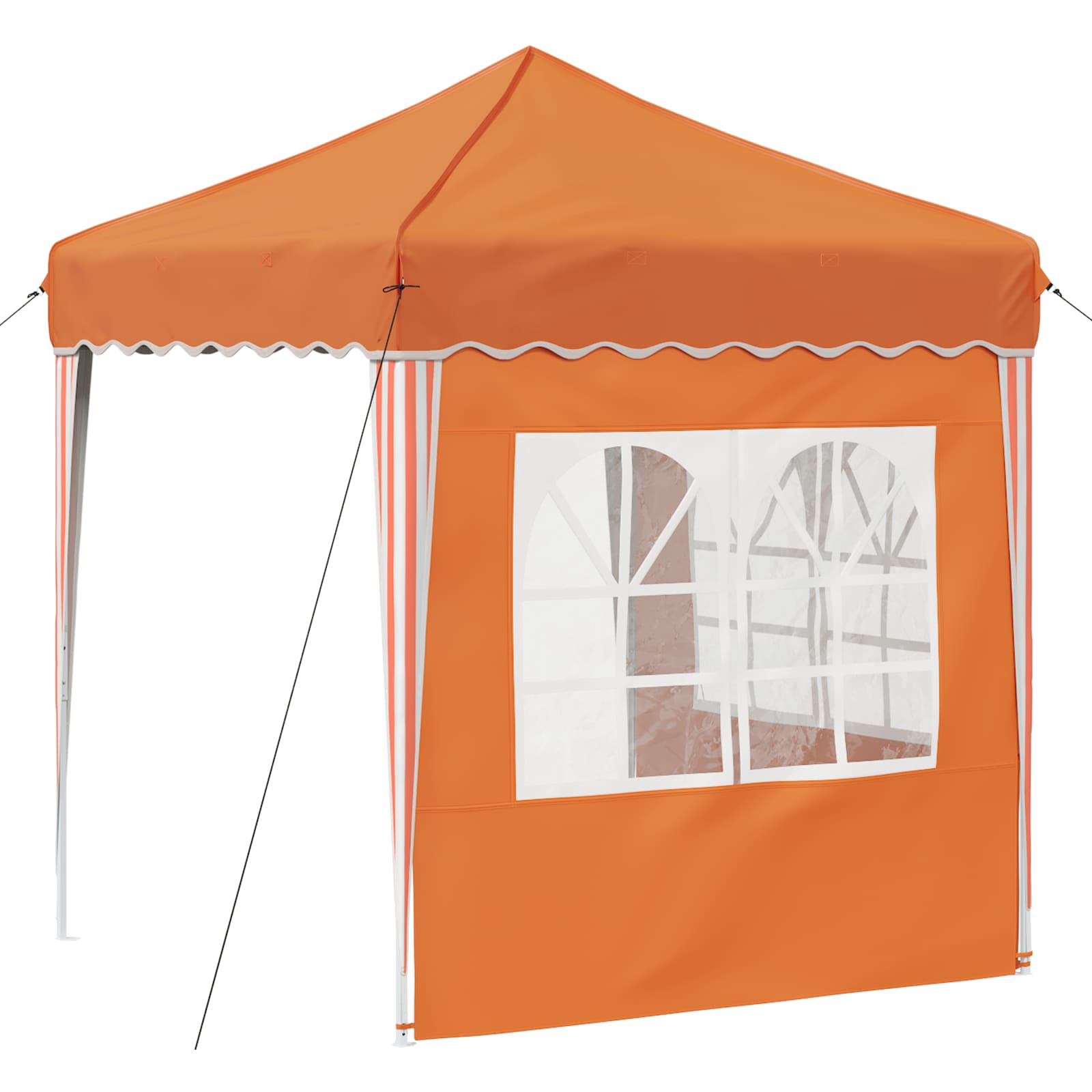 Tenda per feste a pop-up 195 x 195 x 245 cm Arancione