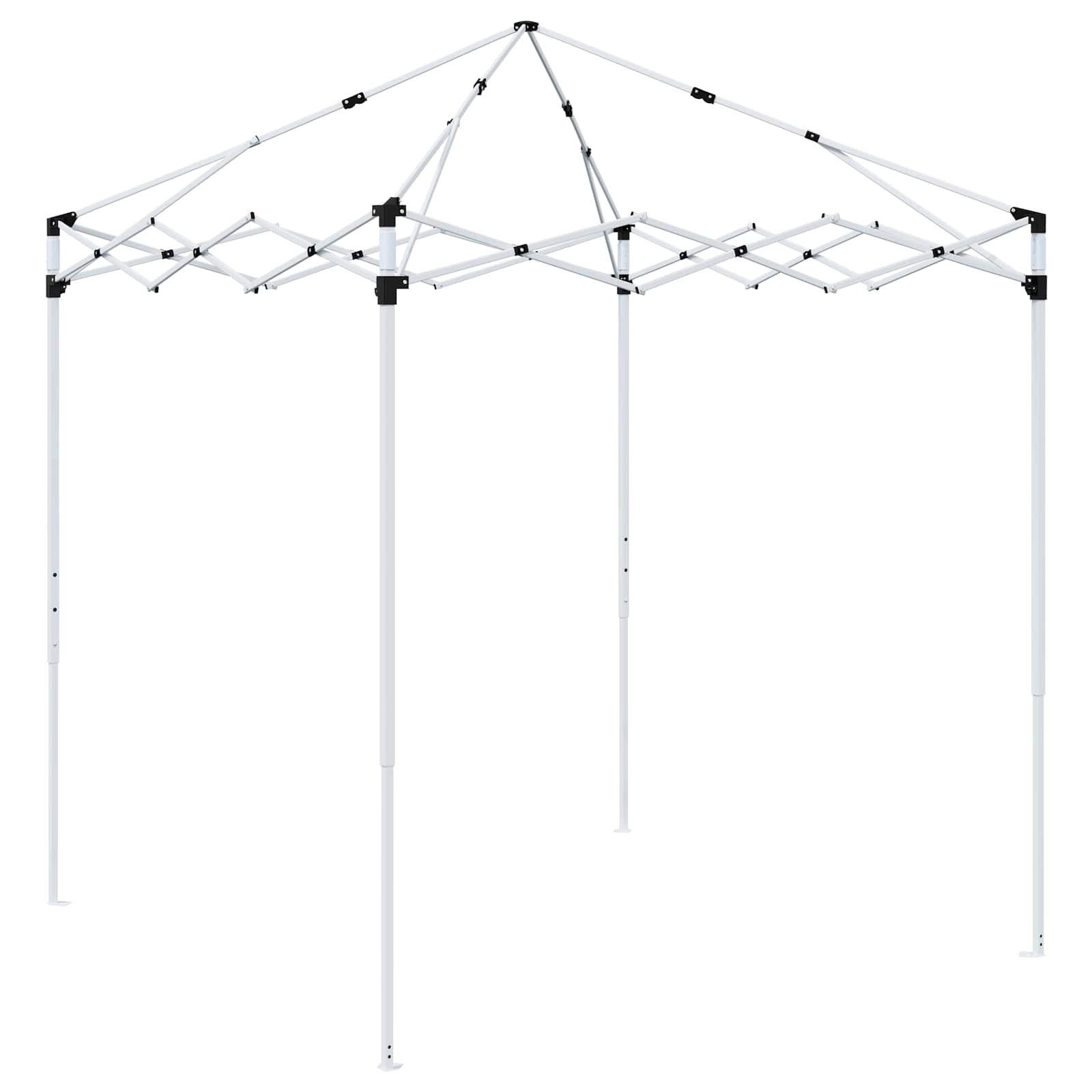 Tenda per feste a pop-up 195 x 195 x 245 cm Crema