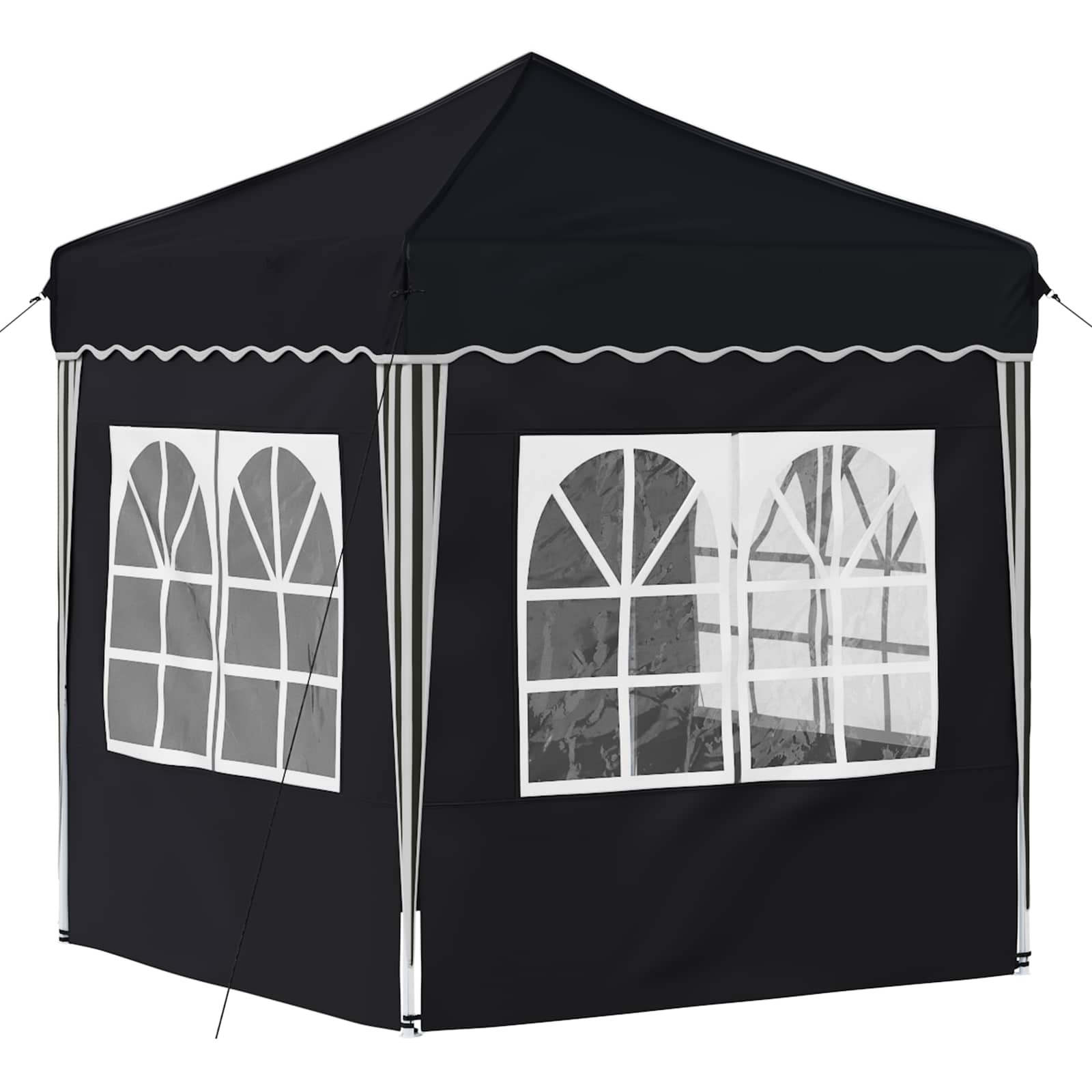 Tenda per feste a pop-up 195 x 195 x 245 cm Antracite