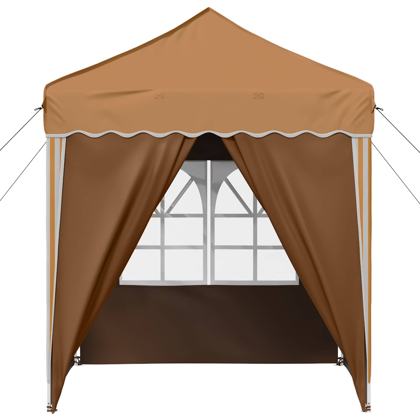 Tenda per feste a pop-up 195 x 195 x 245 cm Beige