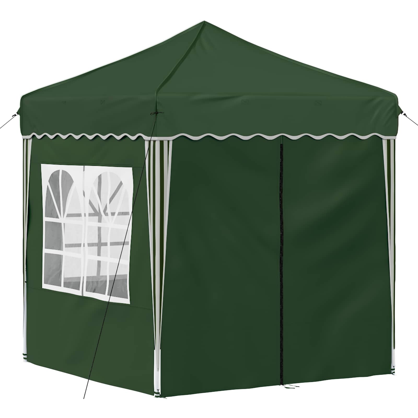 Tenda per feste a pop-up 195 x 195 x 245 cm Verde