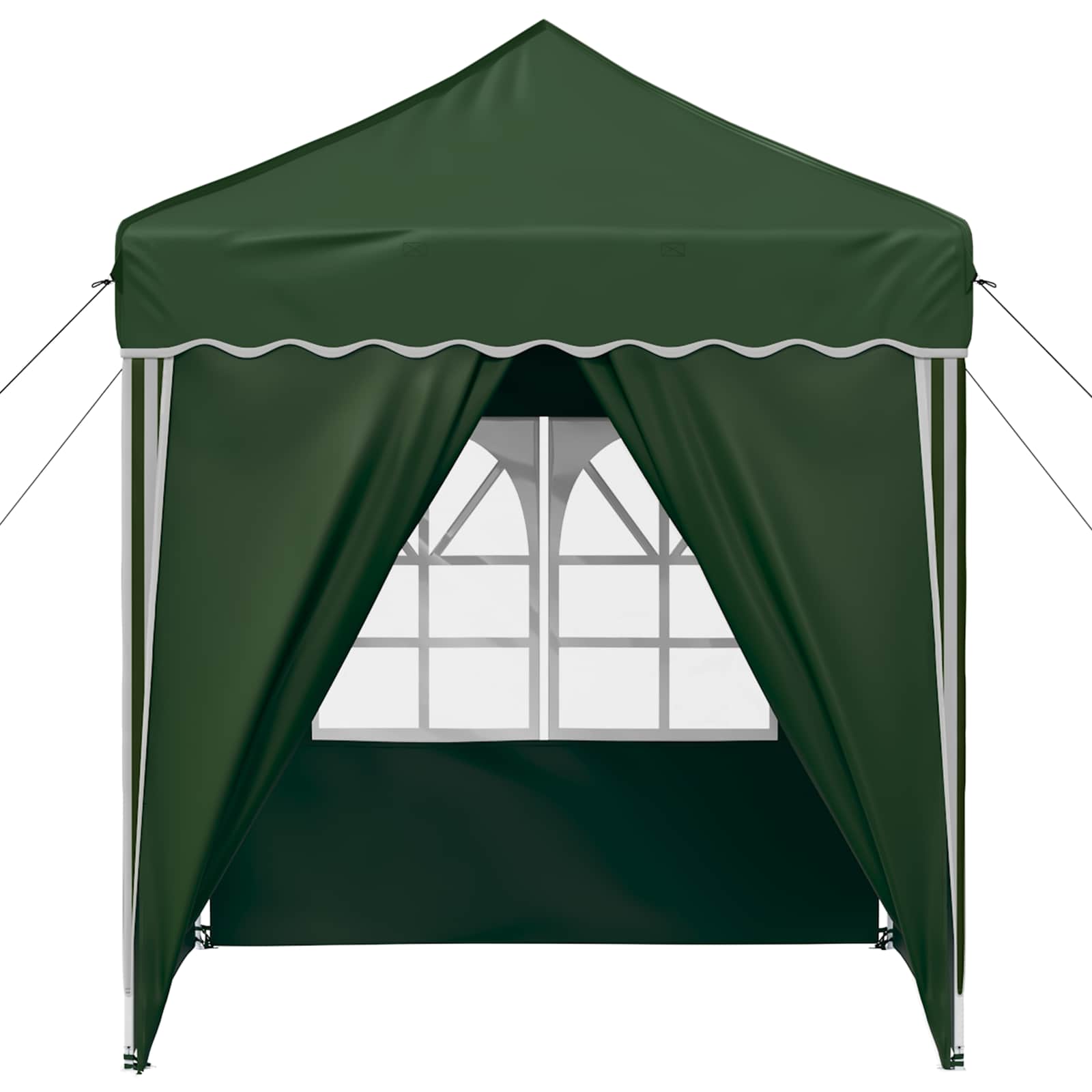 Tenda per feste a pop-up 195 x 195 x 245 cm Verde