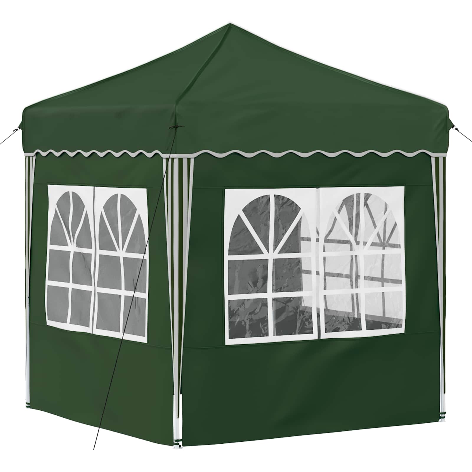 Tenda per feste a pop-up 195 x 195 x 245 cm Verde