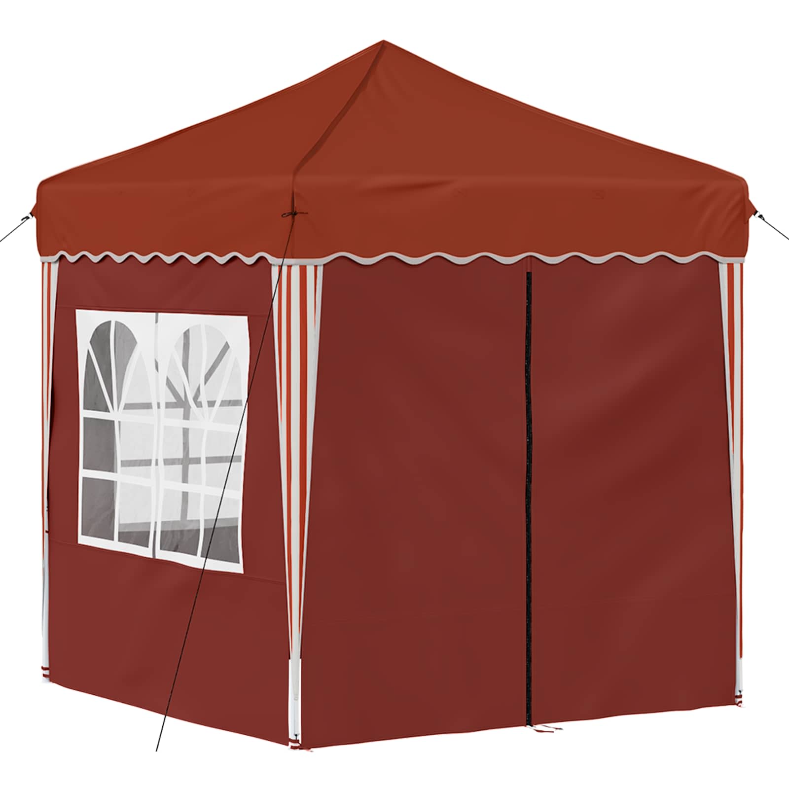 Tenda per feste a pop-up 195 x 195 x 245 cm Terracotta