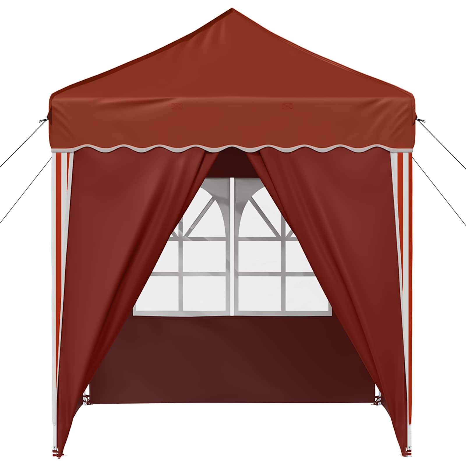 Tenda per feste a pop-up 195 x 195 x 245 cm Terracotta
