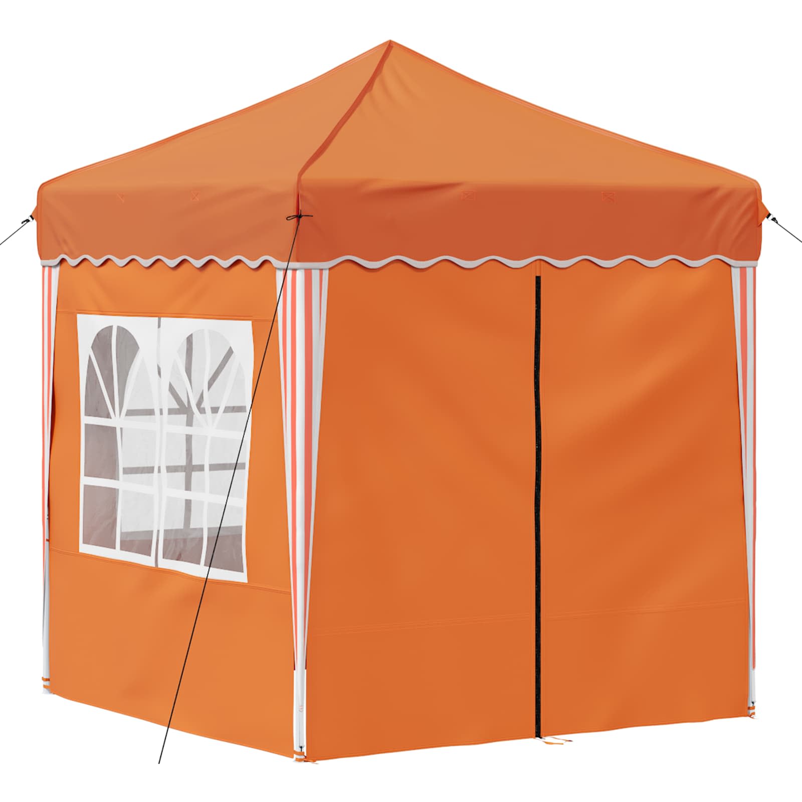 Tenda per feste a pop-up 195 x 195 x 245 cm Arancione