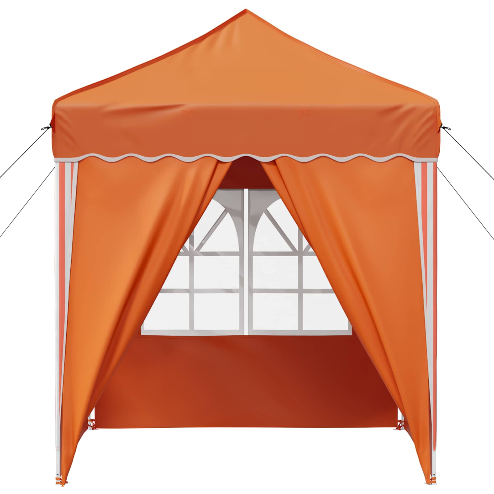 Tenda per feste a pop-up 195 x 195 x 245 cm Arancione