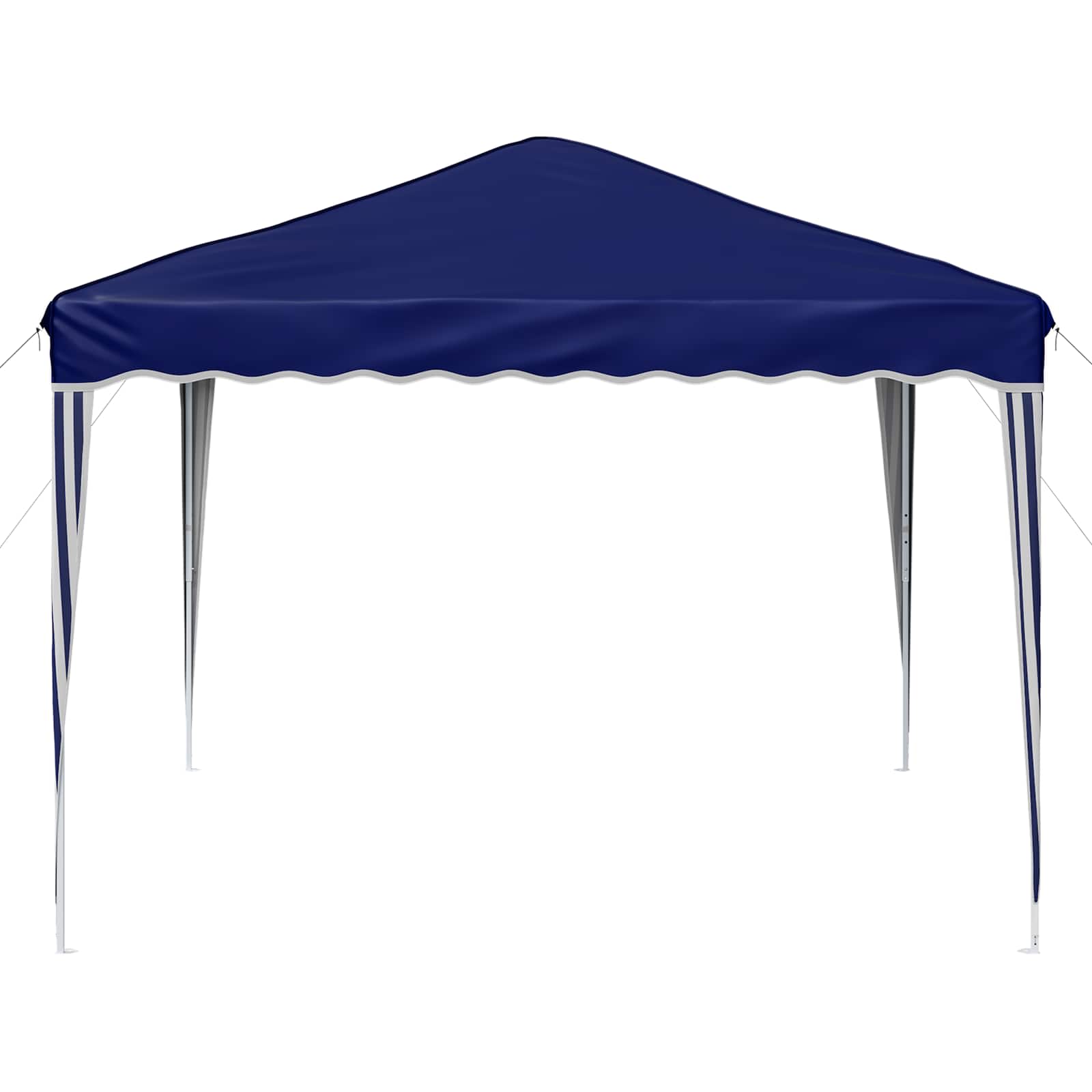 Tenda per feste a pop-up 288 x 288 x 245 cm Blu Tessuto Oxford