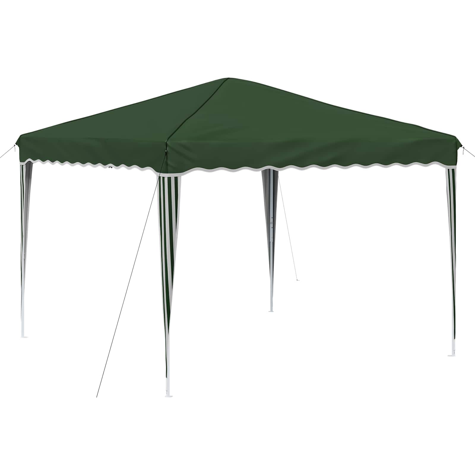 Tenda per feste a pop-up 288 x 288 x 245 cm Verde