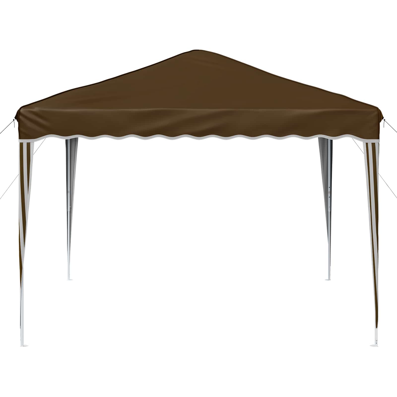 Tenda per feste a pop-up 288 x 288 x 245 cm Tortora