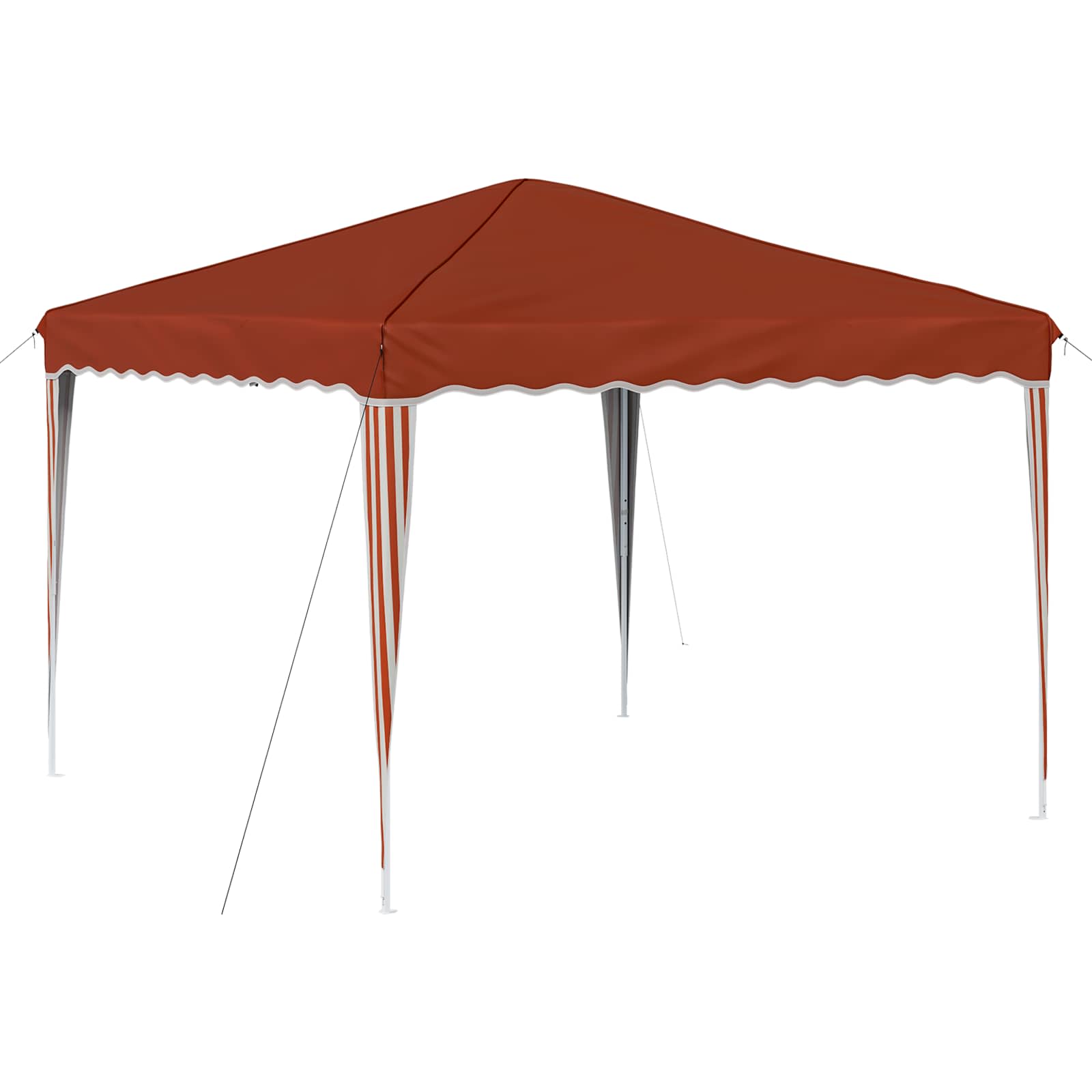 Tenda per feste a pop-up 288 x 288 x 245 cm Terracotta