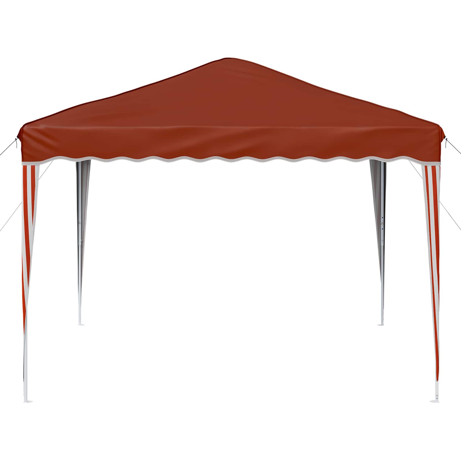 Tenda per feste a pop-up 288 x 288 x 245 cm Terracotta