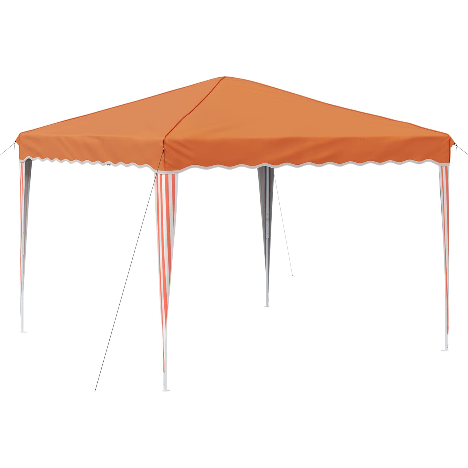 Tenda per feste a pop-up 288 x 288 x 245 cm Arancione
