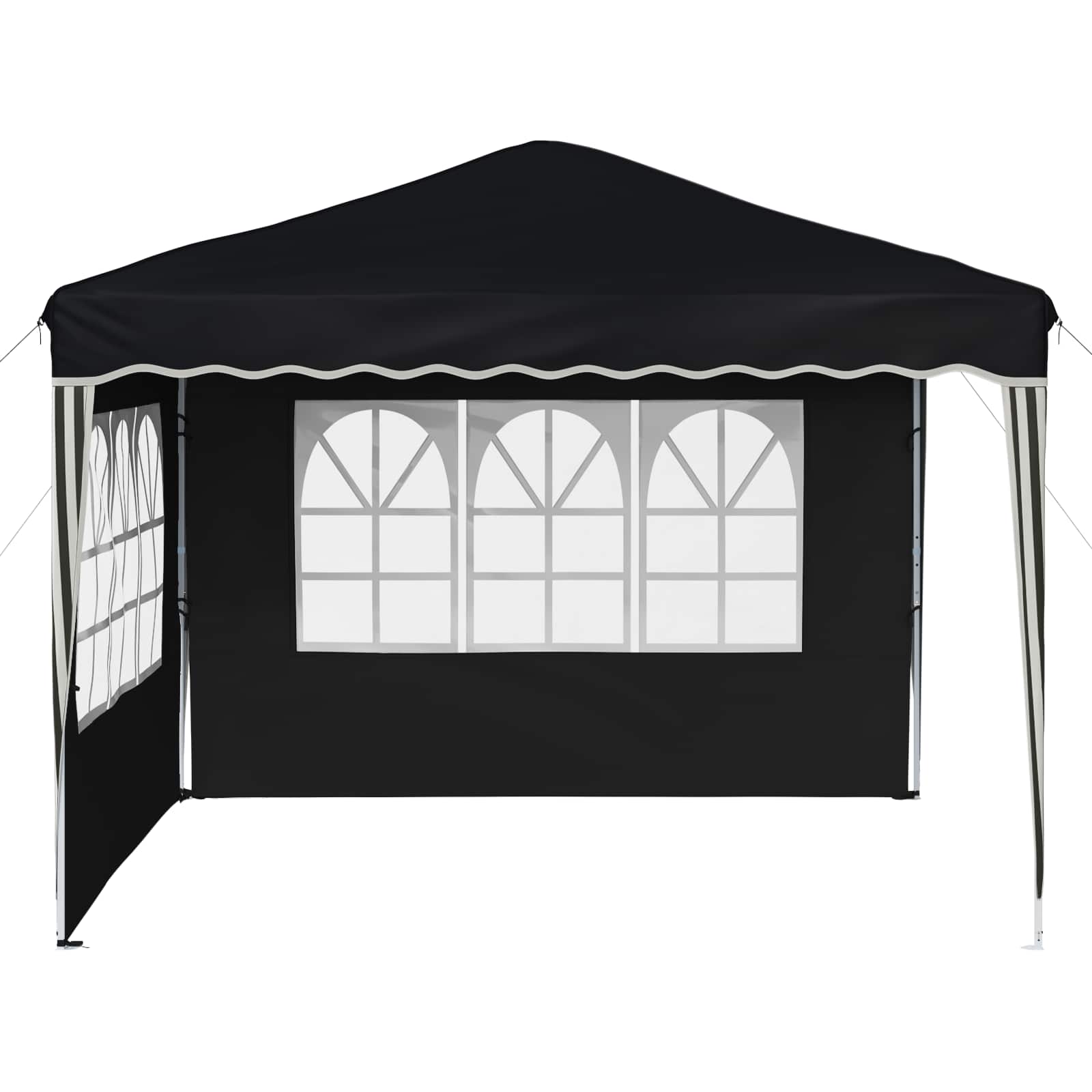 Tenda per feste a pop-up 288 x 288 x 245 cm Antracite