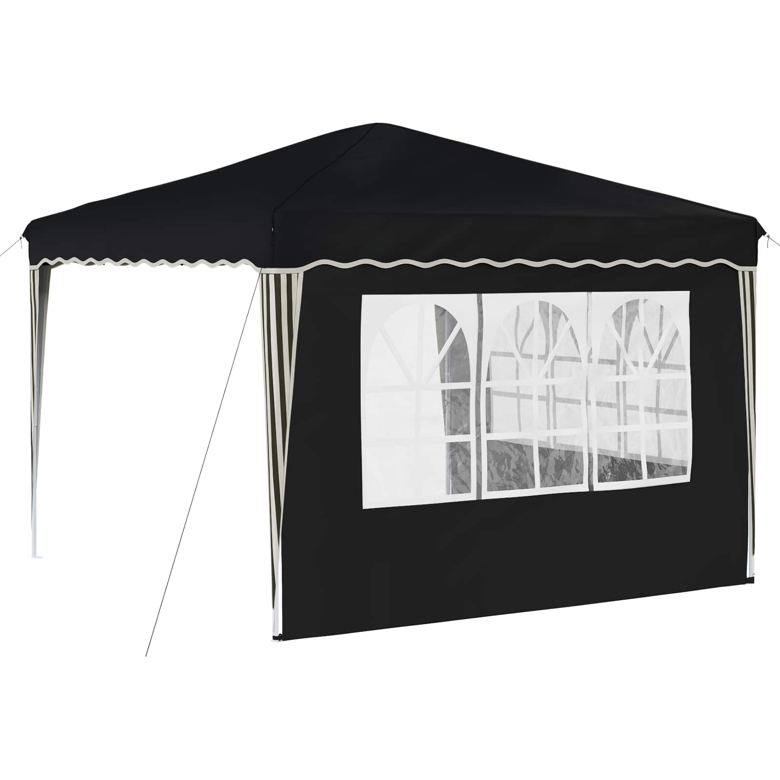 Tenda per feste a pop-up 288 x 288 x 245 cm Antracite
