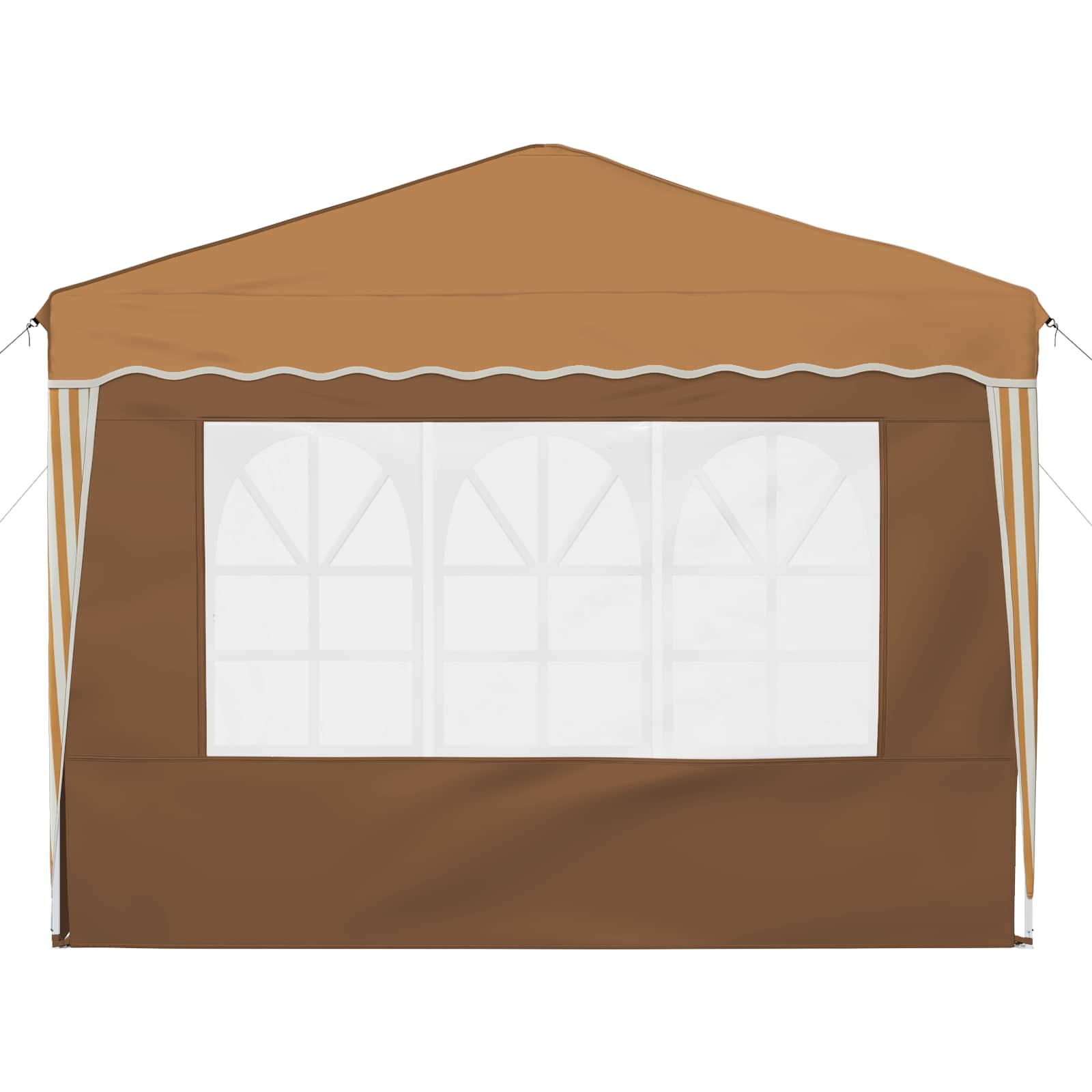 Tenda per feste a pop-up 288 x 288 x 245 cm Beige
