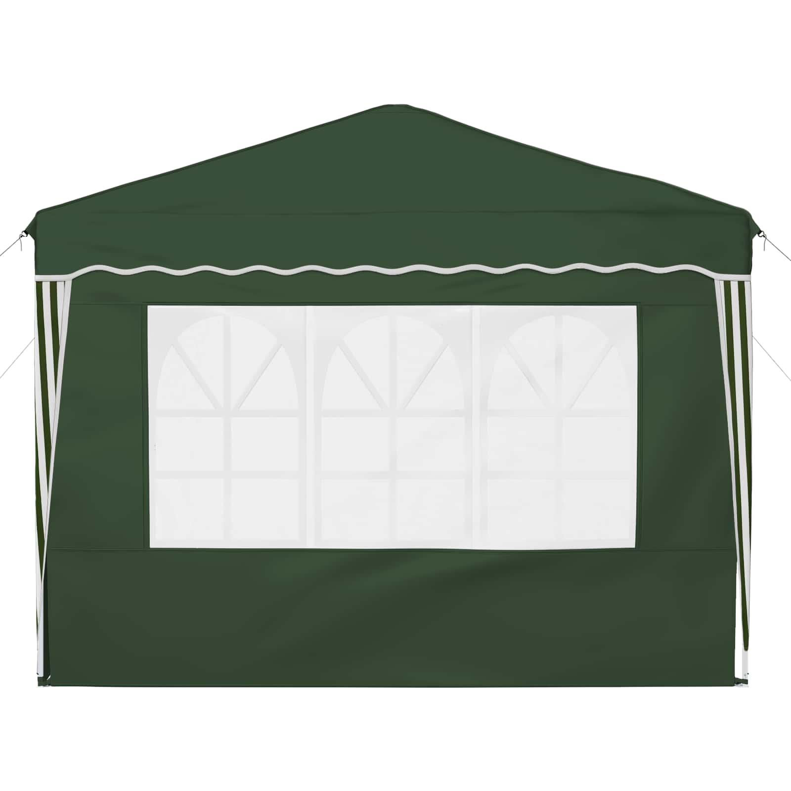 Tenda per feste a pop-up 288 x 288 x 245 cm Verde