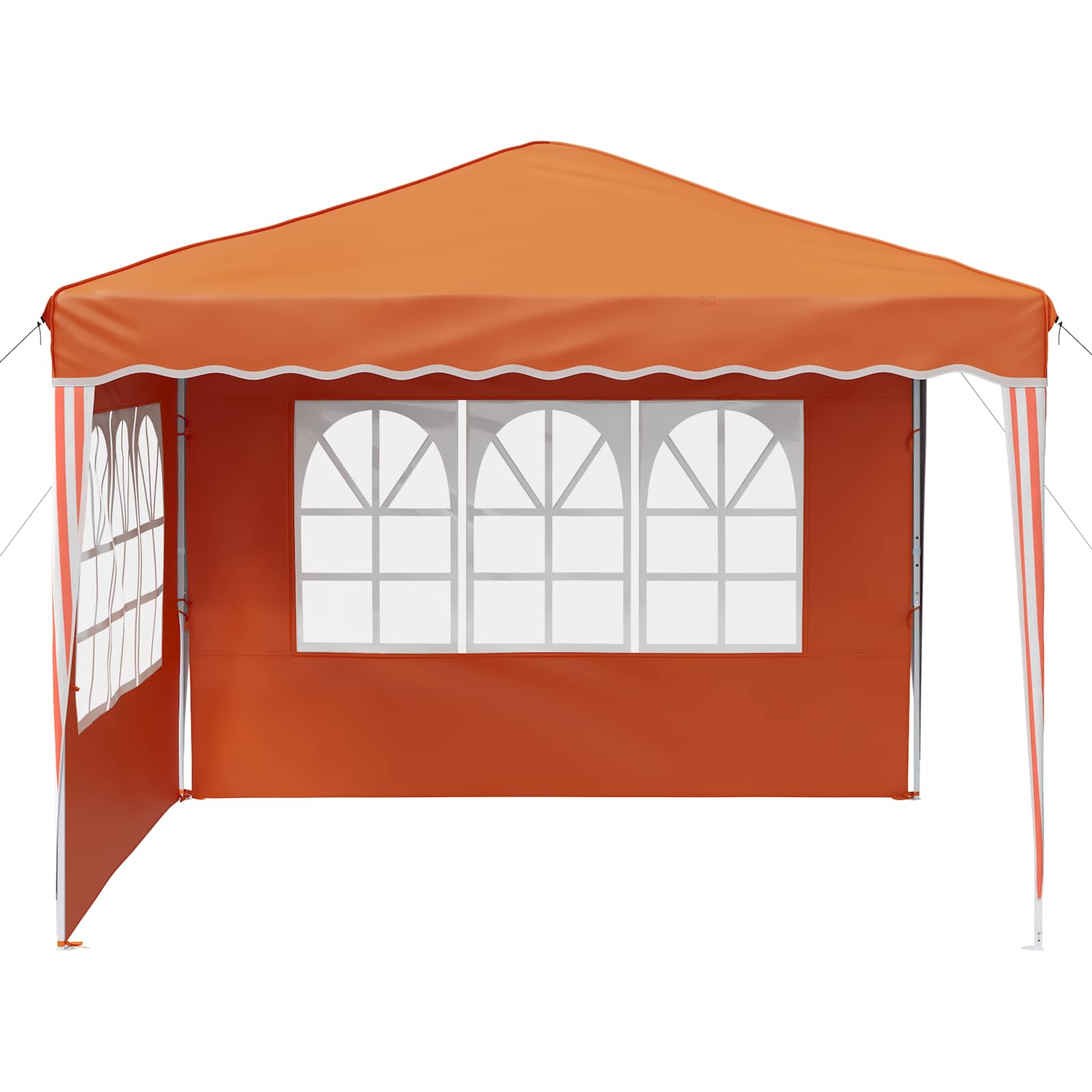 Tenda per feste a pop-up 288 x 288 x 245 cm Arancione
