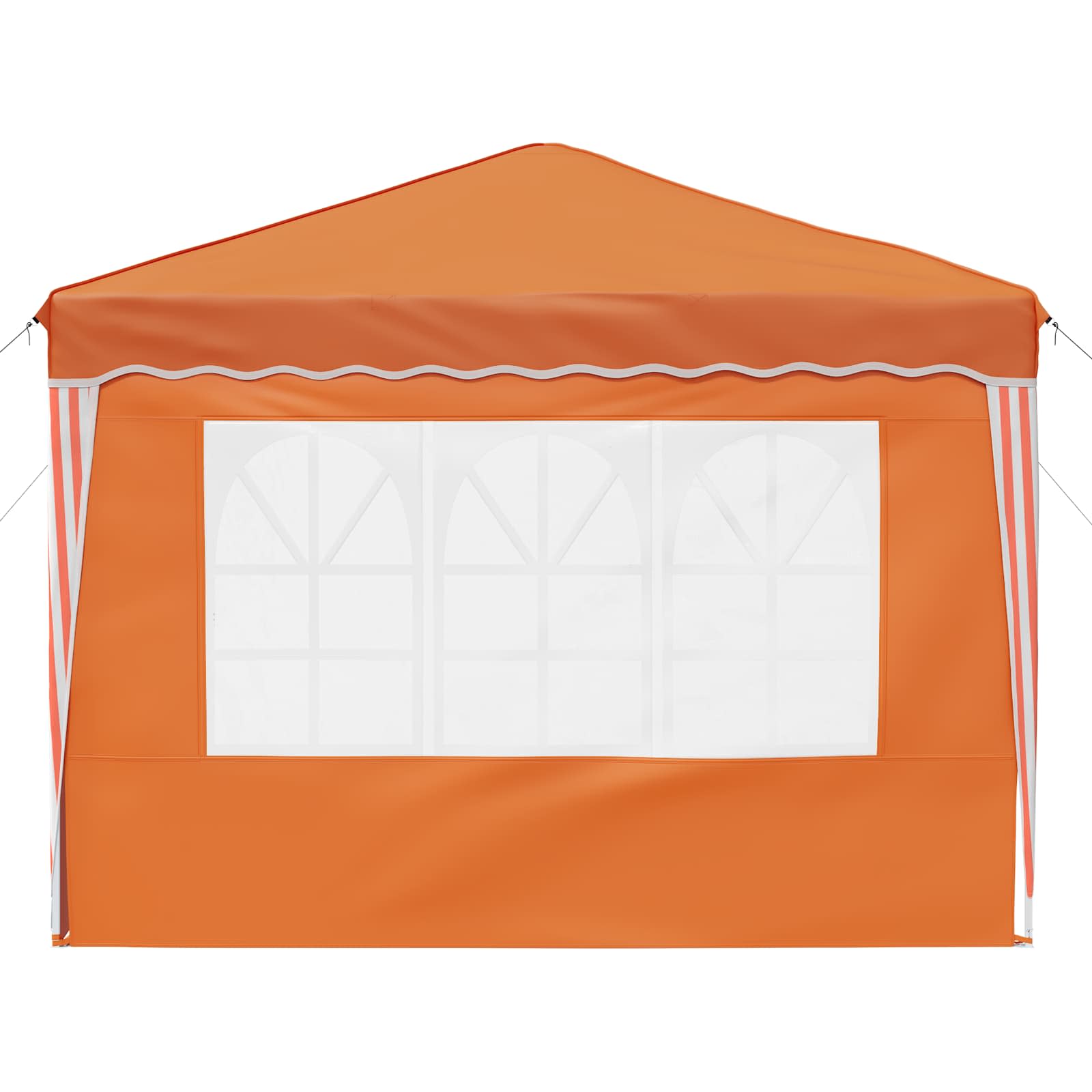 Tenda per feste a pop-up 288 x 288 x 245 cm Arancione