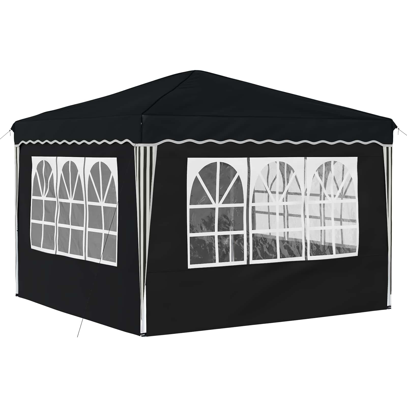 Tenda per feste a pop-up 288 x 288 x 245 cm Antracite