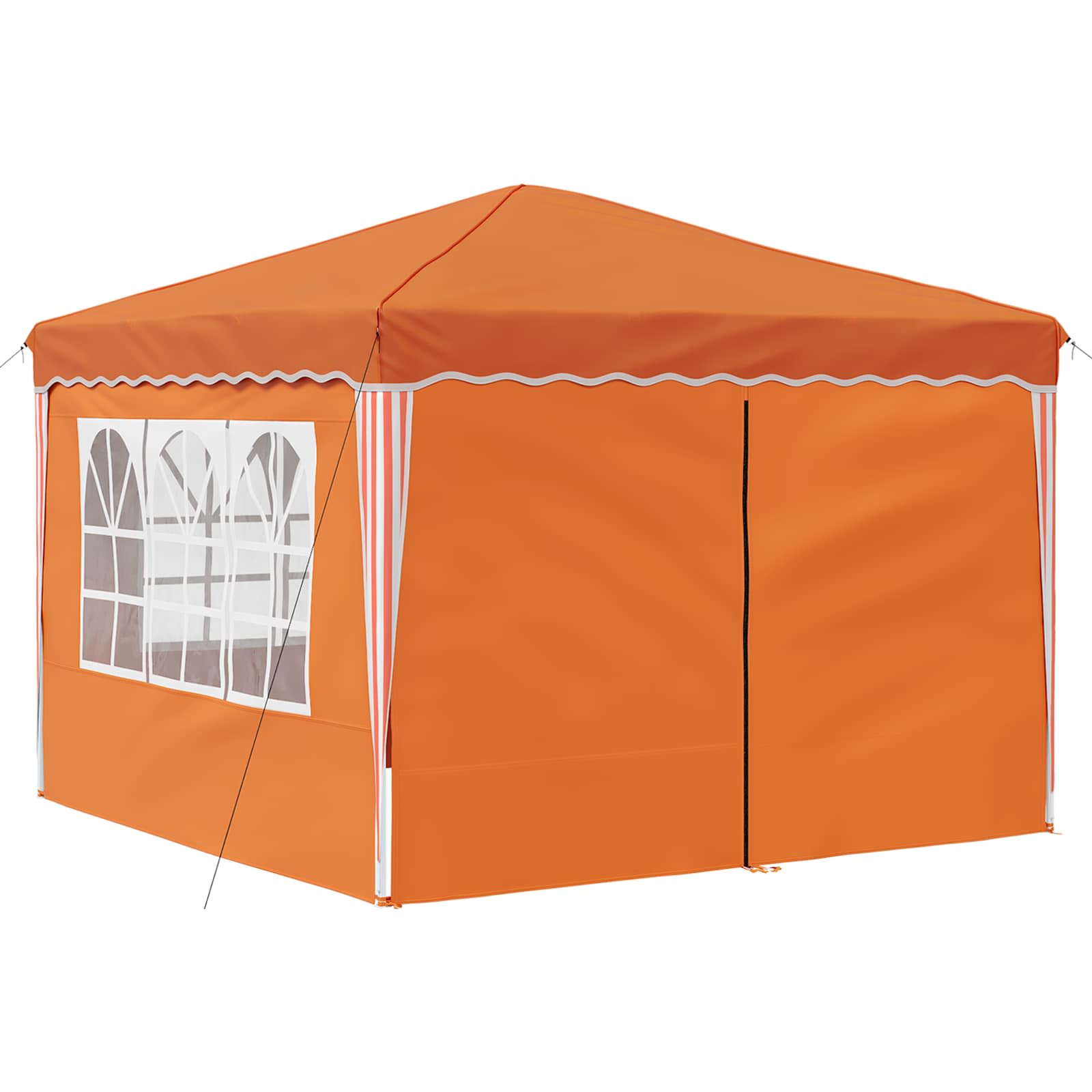 Tenda per feste a pop-up 288 x 288 x 245 cm Arancione
