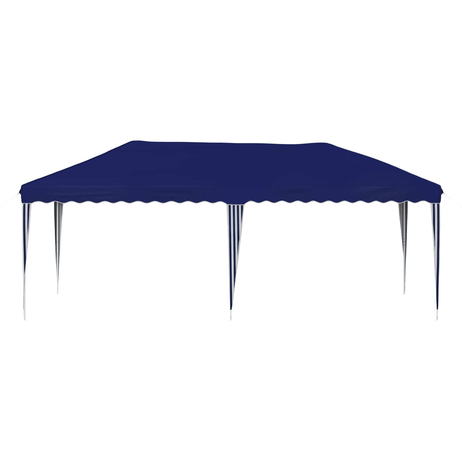 Tenda per feste a pop-up 575 x 290 x 245 cm Blu