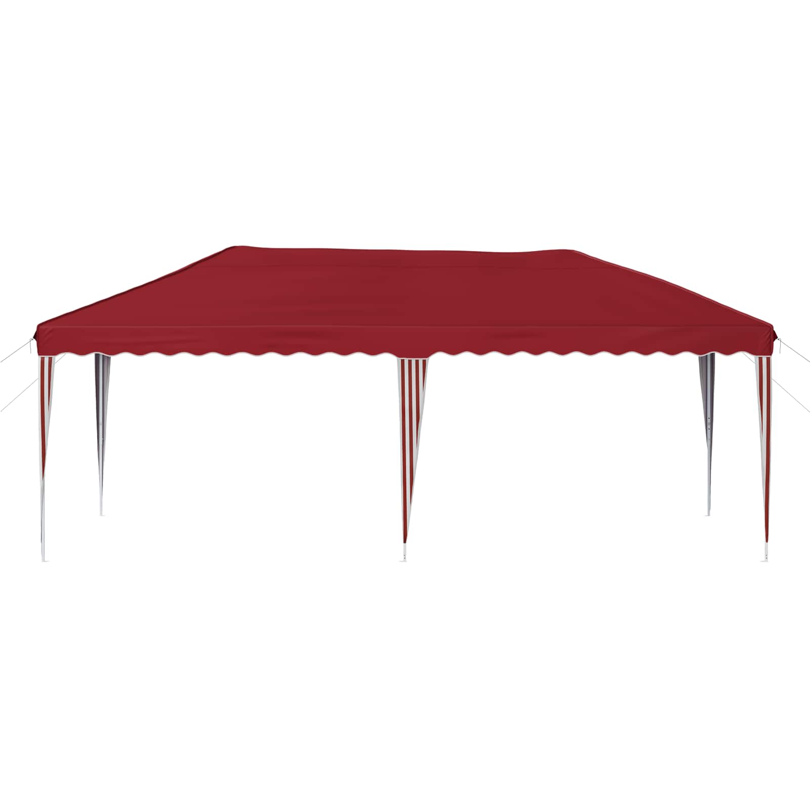 Tenda per feste a pop-up 575 x 290 x 245 cm Borgogna
