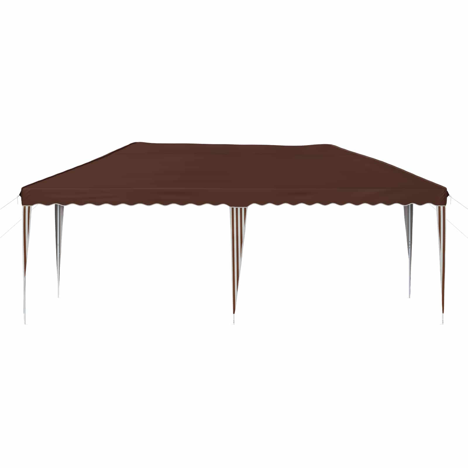 Tenda per feste a pop-up 575 x 290 x 245 cm Marrone