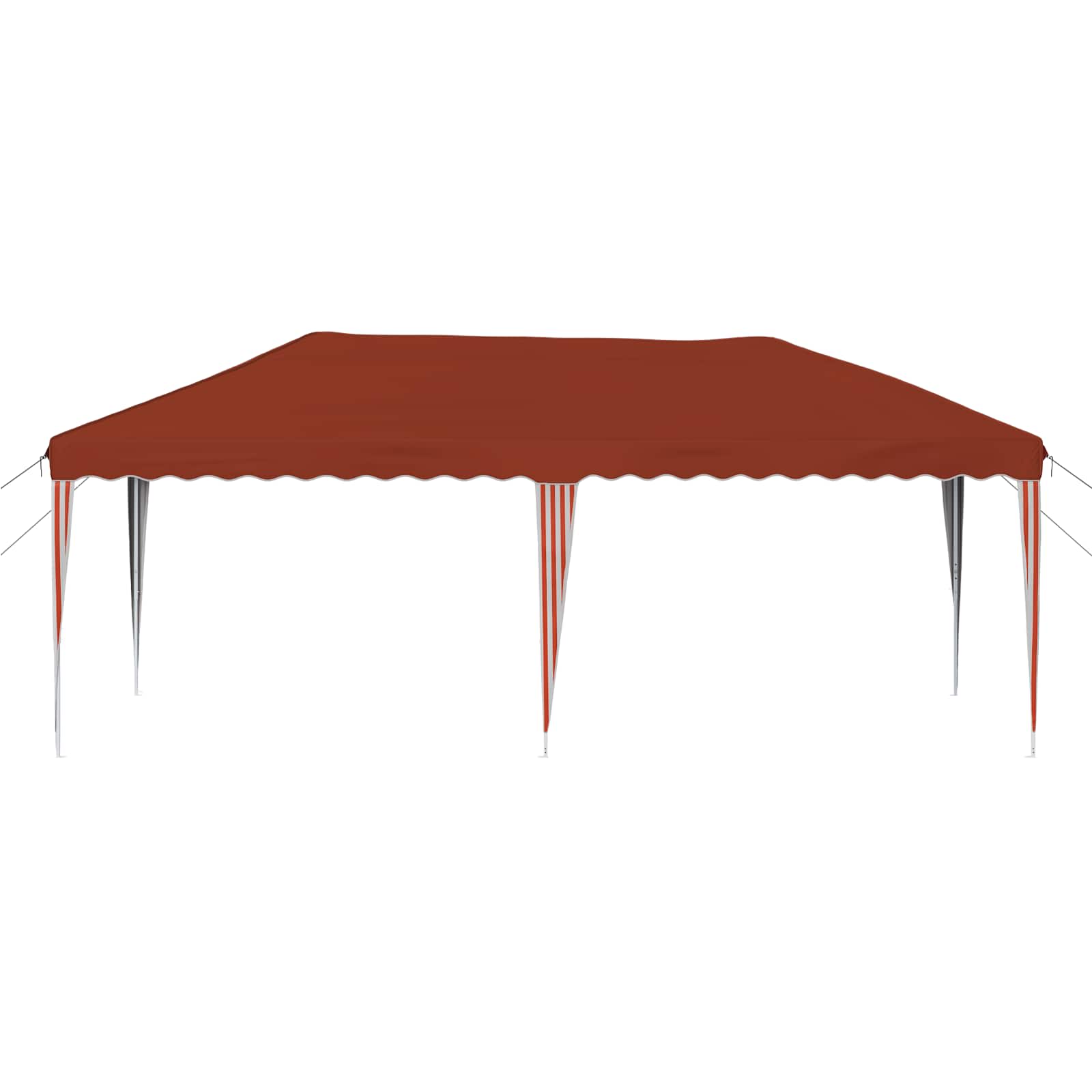 Tenda per feste a pop-up 575 x 290 x 245 cm Terracotta