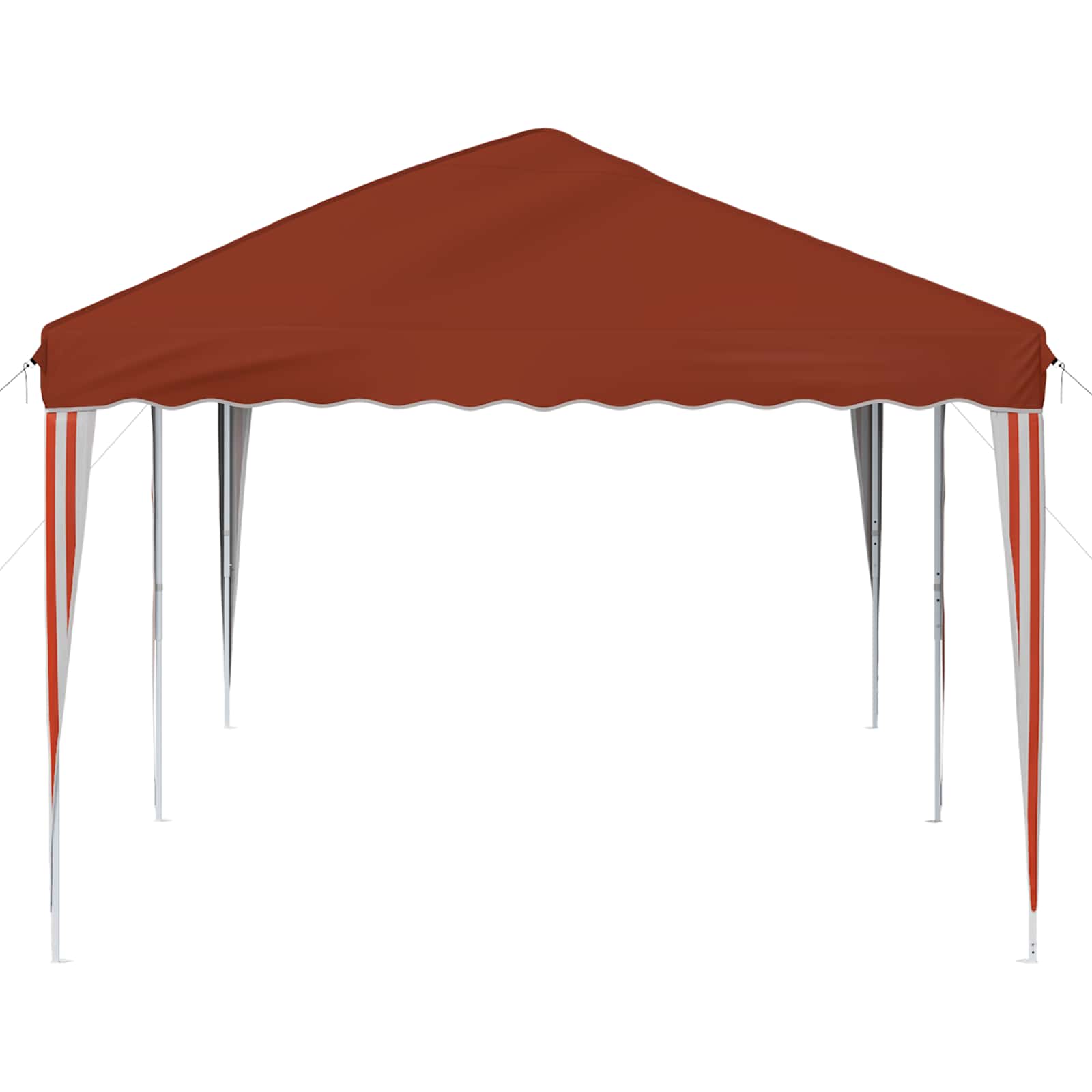 Tenda per feste a pop-up 575 x 290 x 245 cm Terracotta