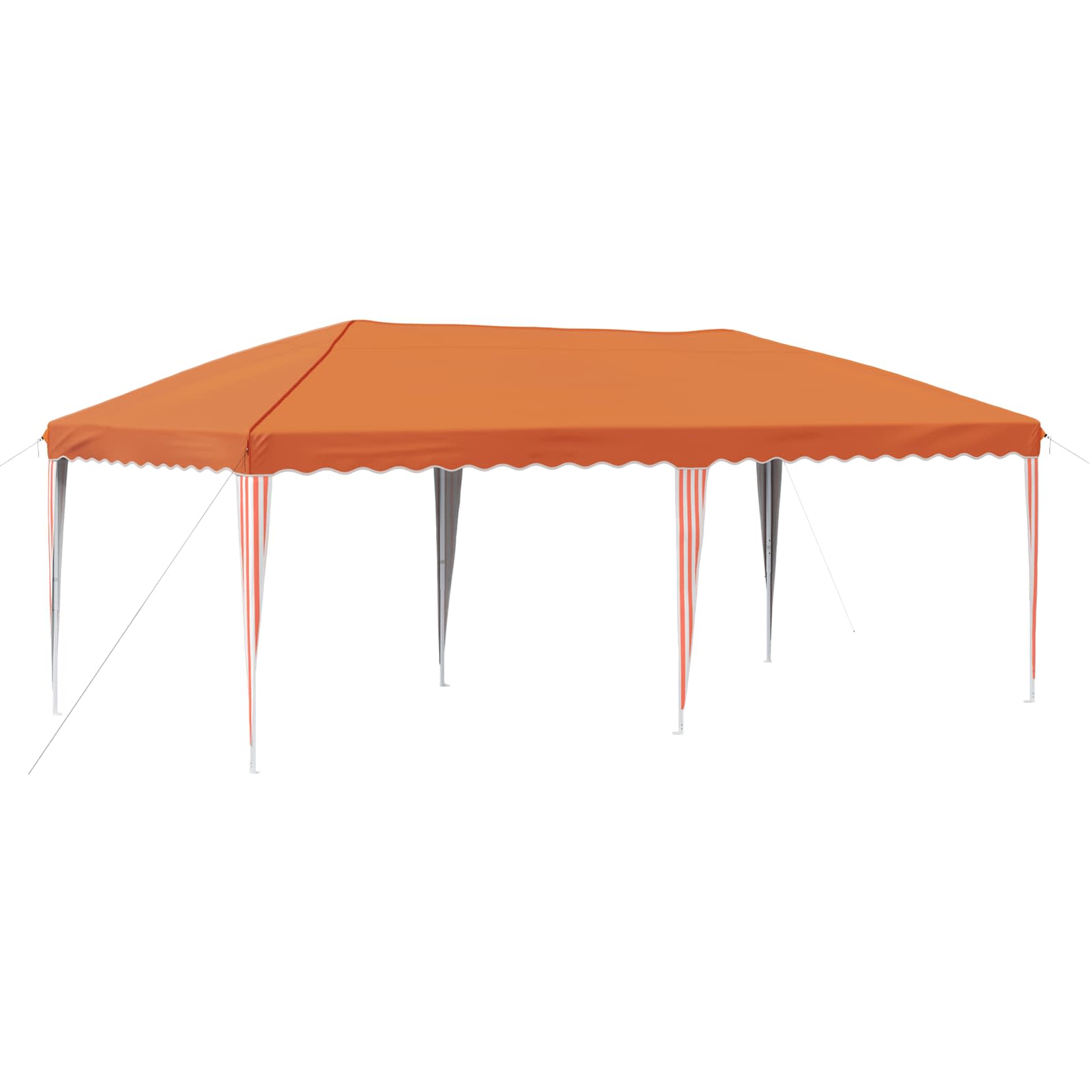 Tenda per feste a pop-up 575 x 290 x 245 cm Arancione