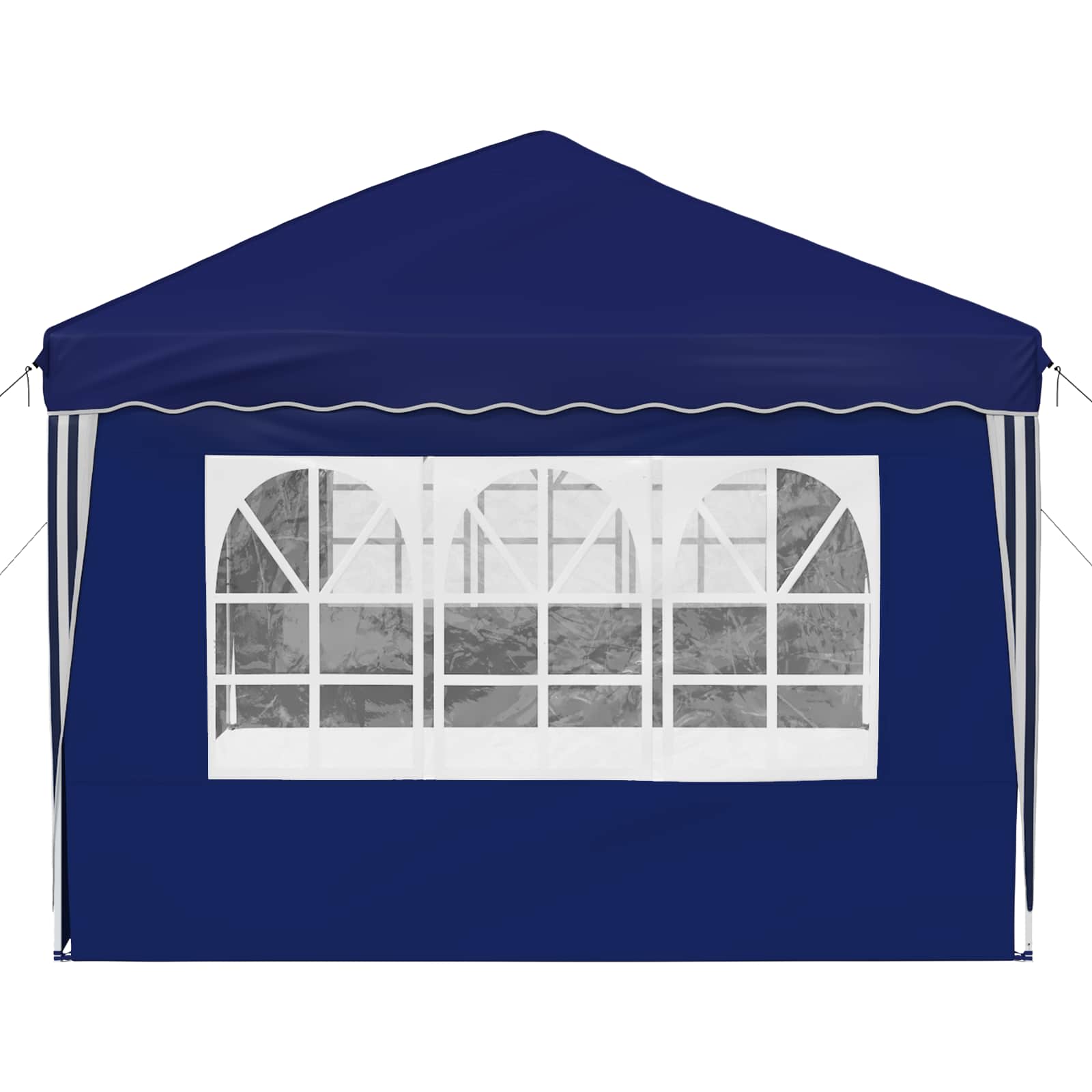 Tenda per feste a pop-up 575 x 289 x 245 cm Blu