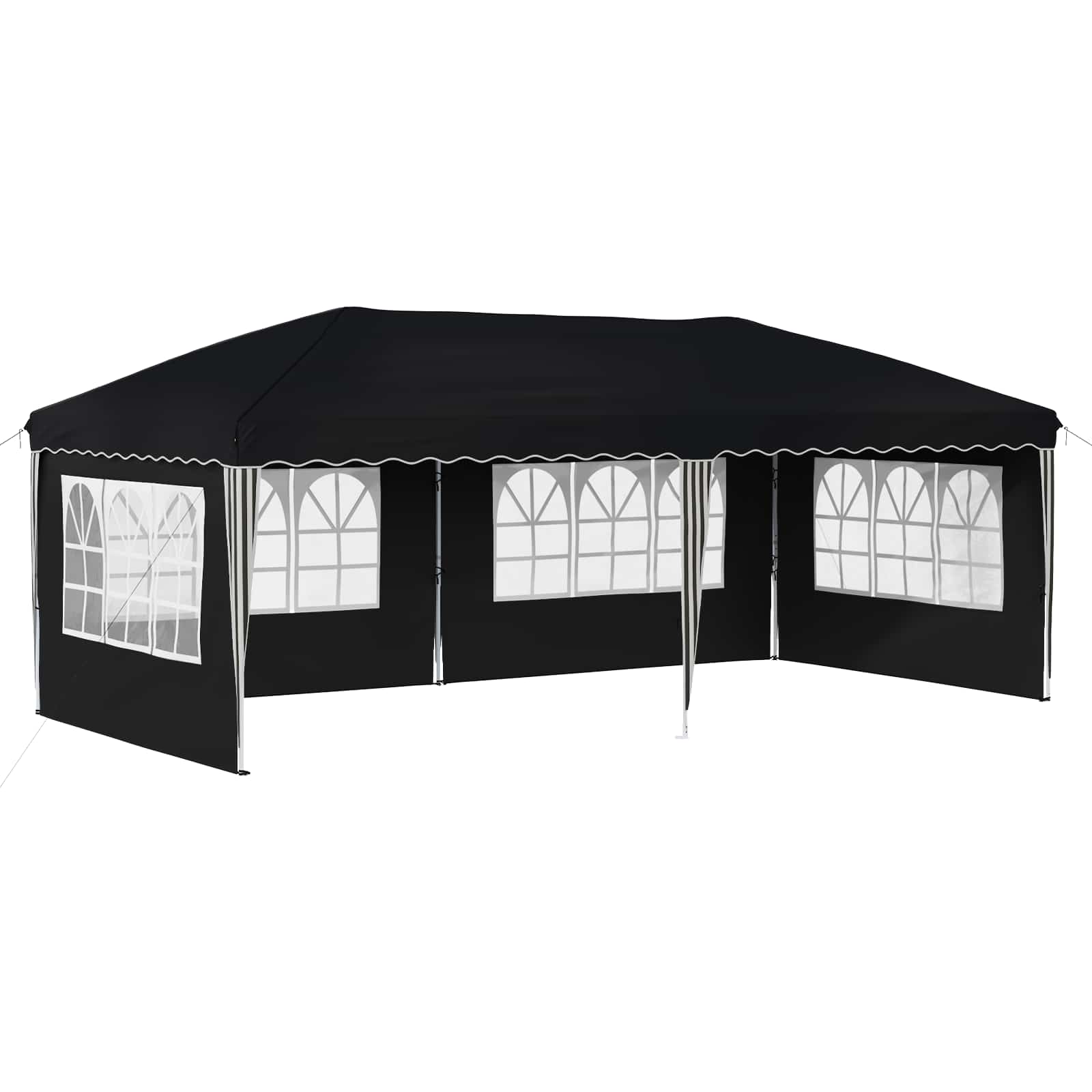 Tenda per feste a pop-up 575 x 289 x 245 cm Antracite