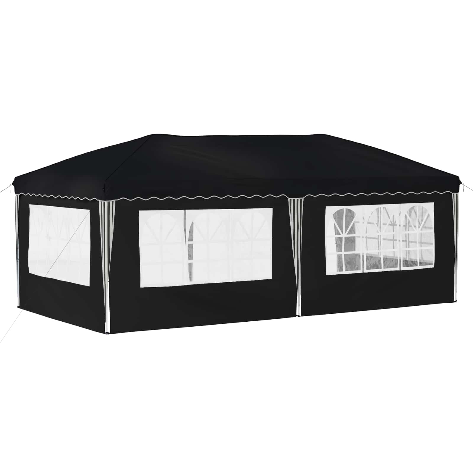 Tenda per feste a pop-up 575 x 289 x 245 cm Antracite