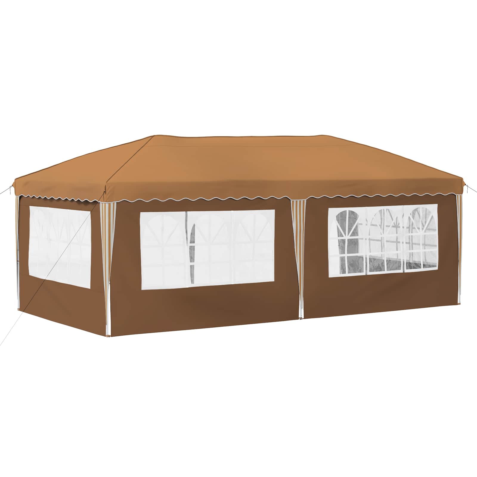 Tenda per feste a pop-up 575 x 289 x 245 cm Beige
