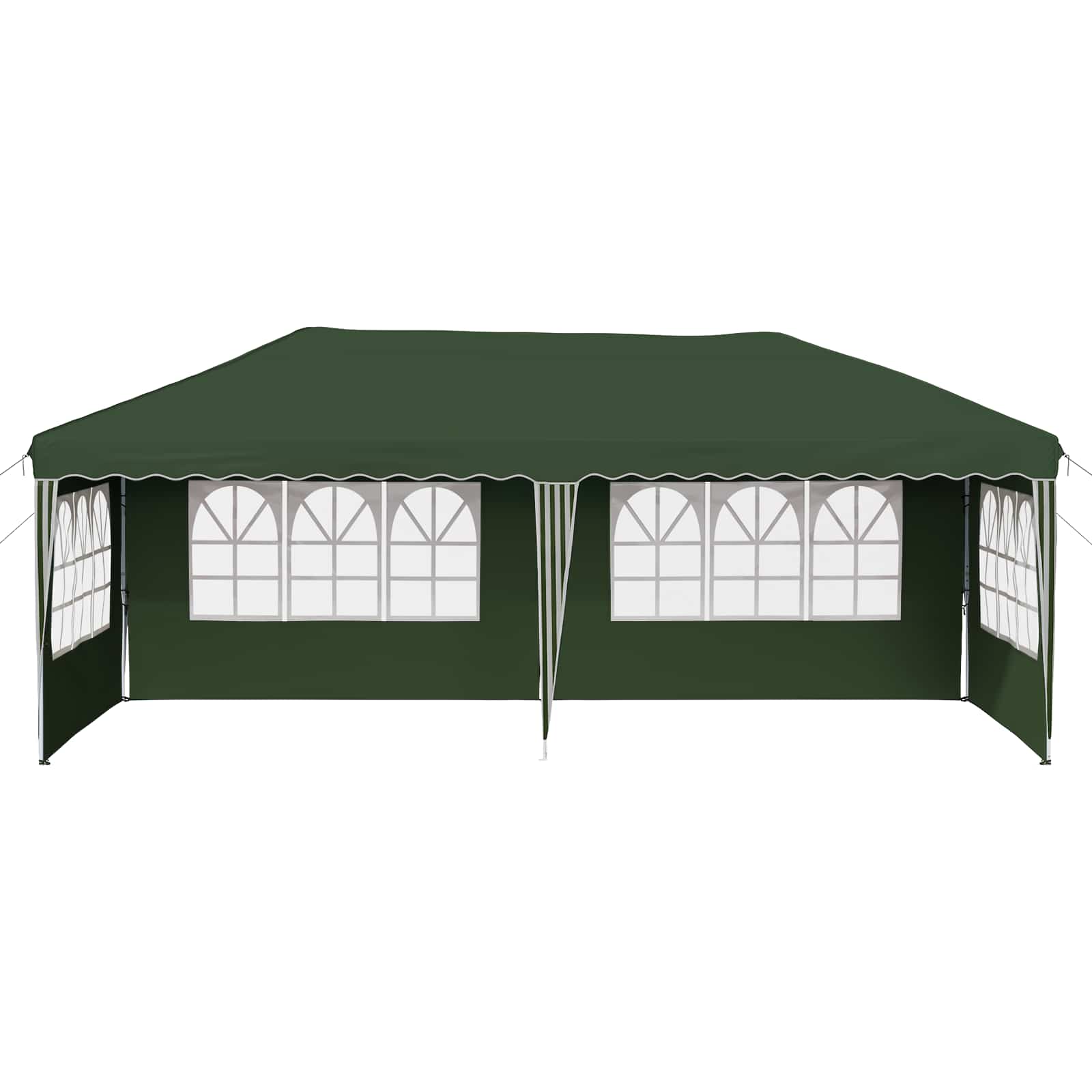 Tenda per feste a pop-up 575 x 289 x 245 cm Verde