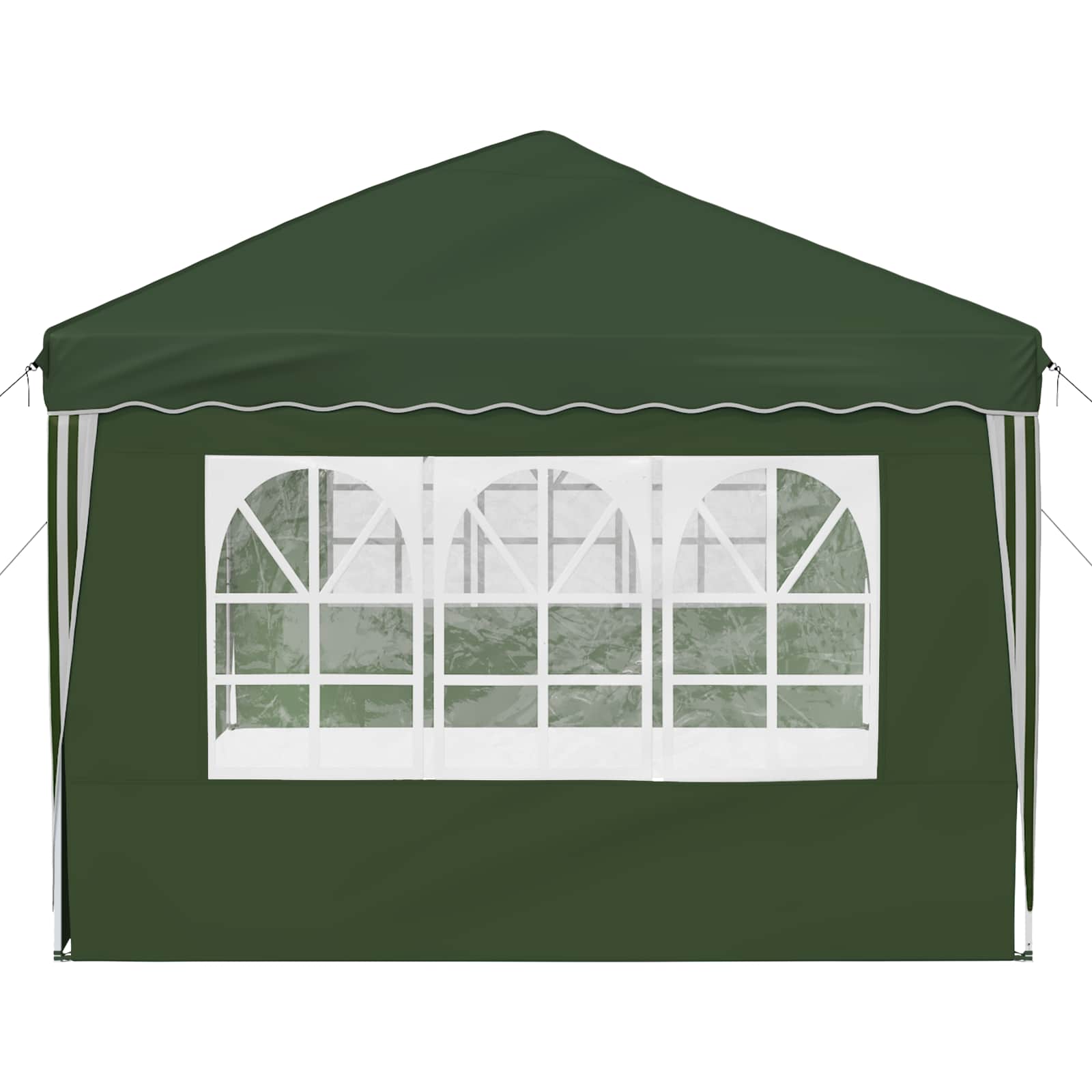 Tenda per feste a pop-up 575 x 289 x 245 cm Verde