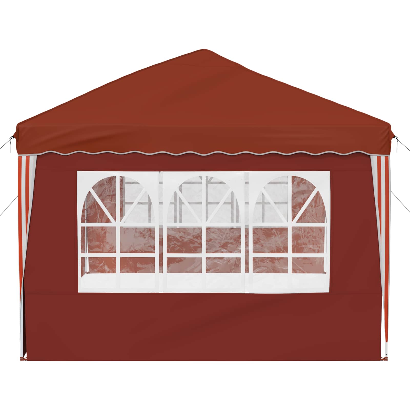 Tenda per feste a pop-up 575 x 289 x 245 cm Terracotta