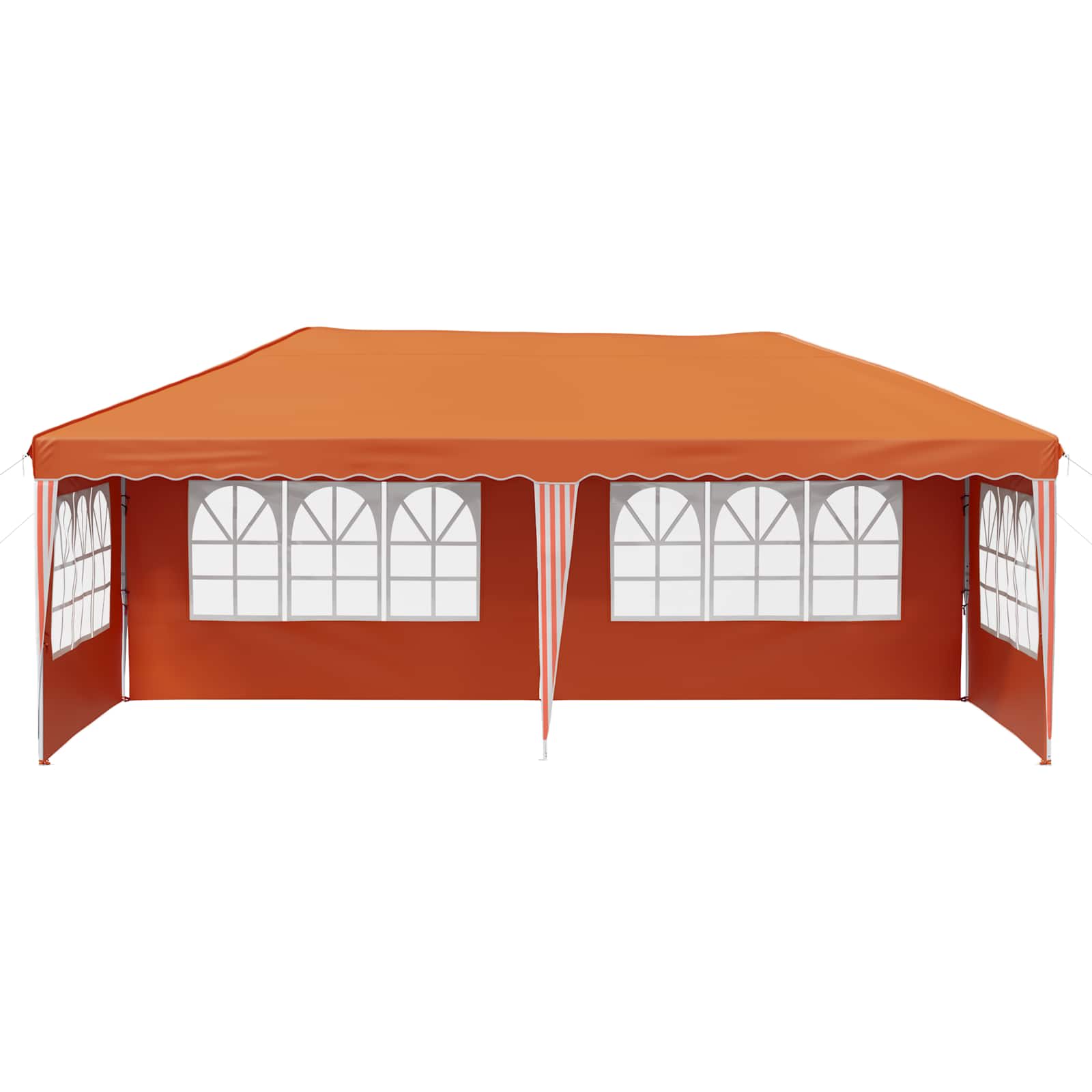 Tenda per feste a pop-up 575 x 289 x 245 cm Arancione