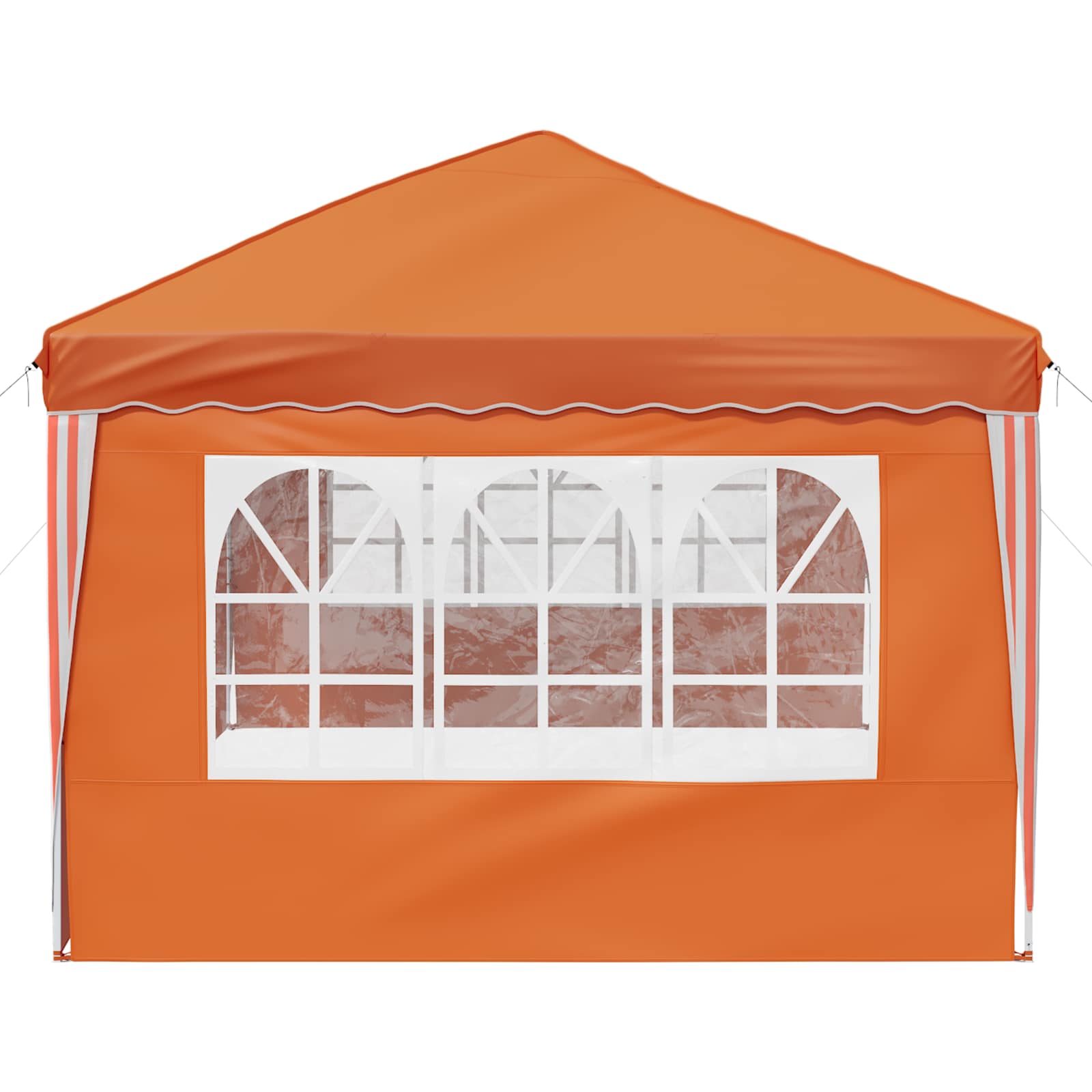 Tenda per feste a pop-up 575 x 289 x 245 cm Arancione