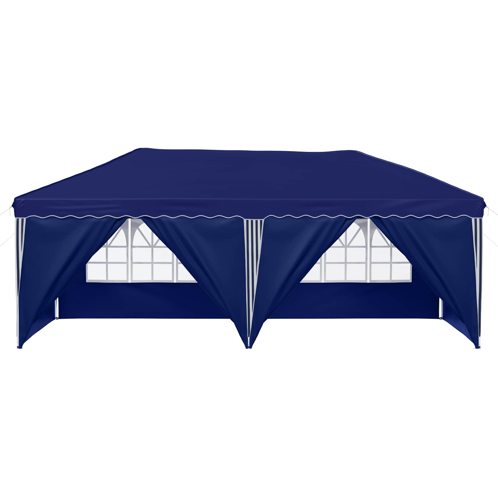 Tenda per feste a pop-up 575 x 288 x 245 cm Blu