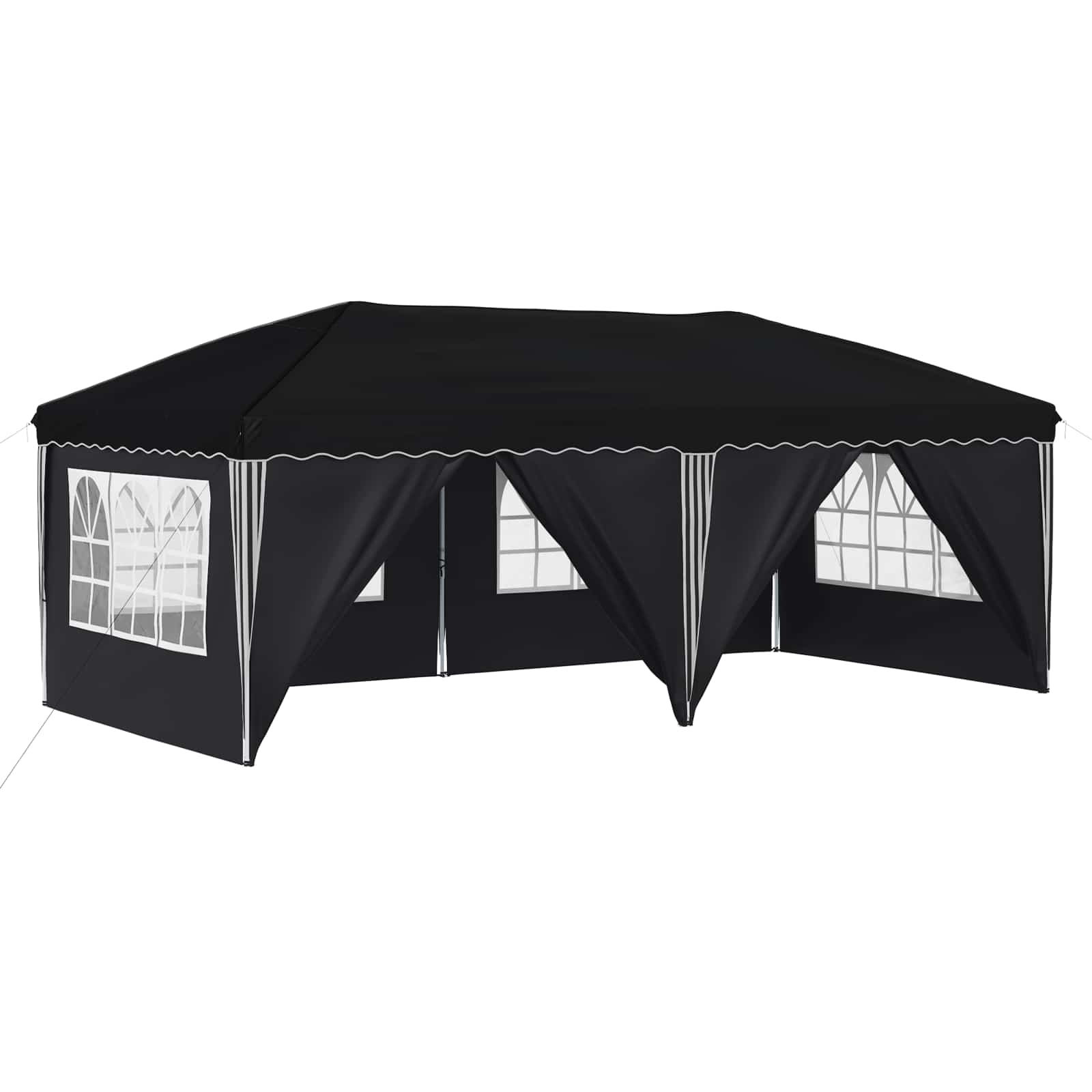 Tenda per feste a pop-up 575 x 288 x 245 cm Antracite
