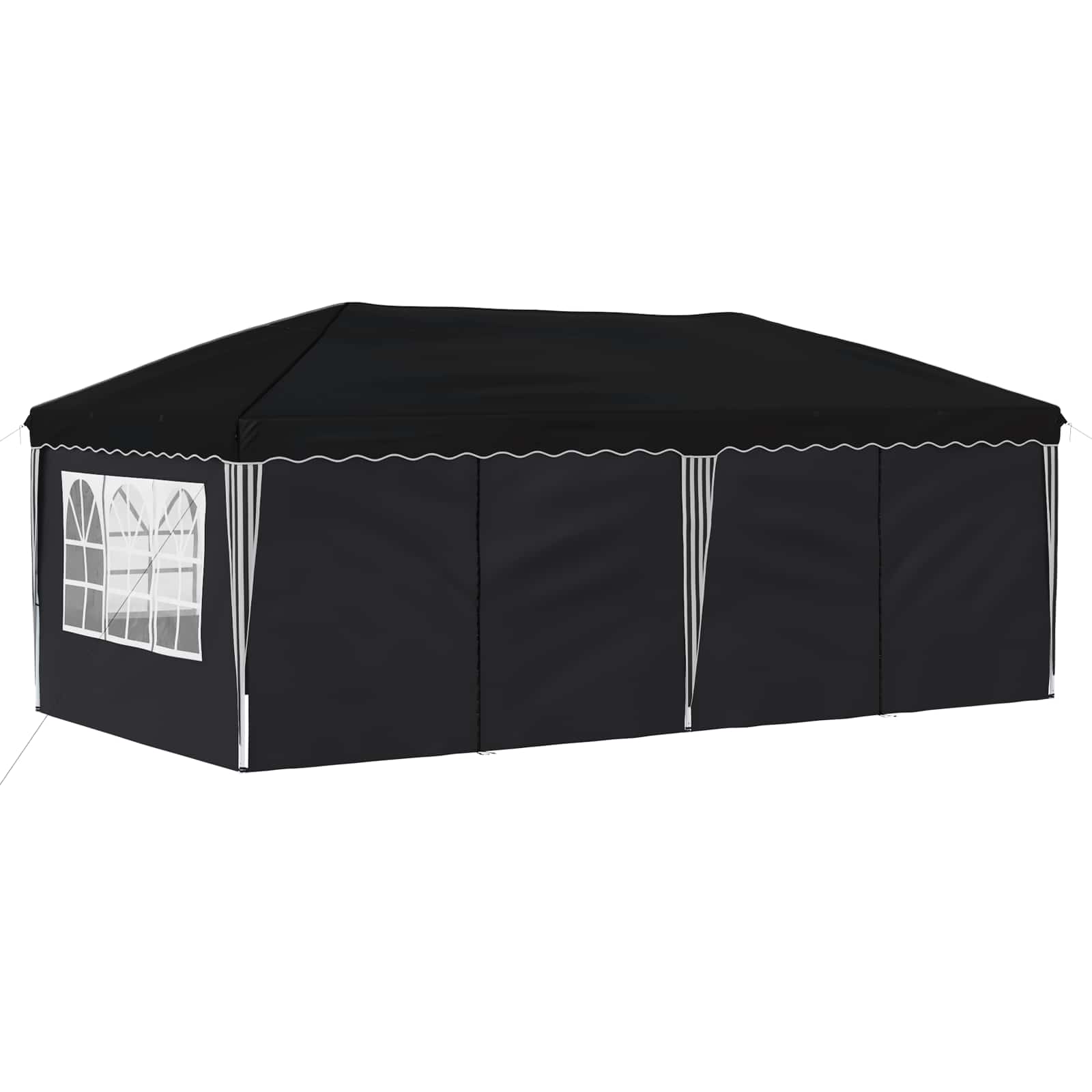 Tenda per feste a pop-up 575 x 288 x 245 cm Antracite
