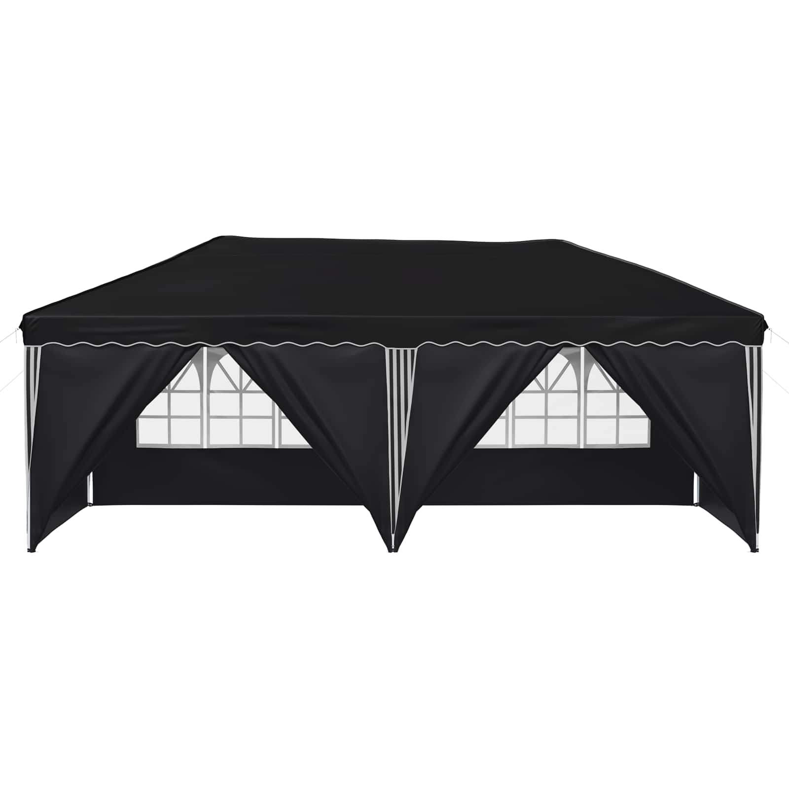 Tenda per feste a pop-up 575 x 288 x 245 cm Antracite