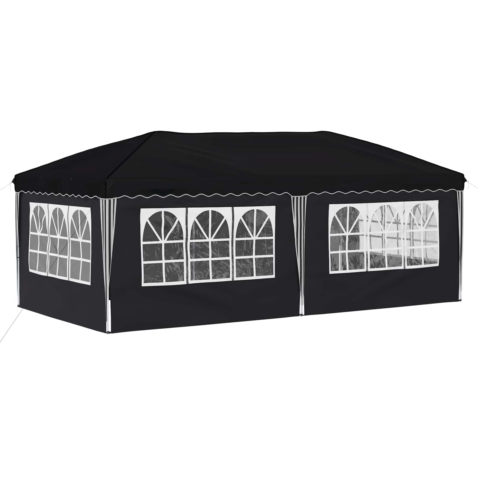 Tenda per feste a pop-up 575 x 288 x 245 cm Antracite