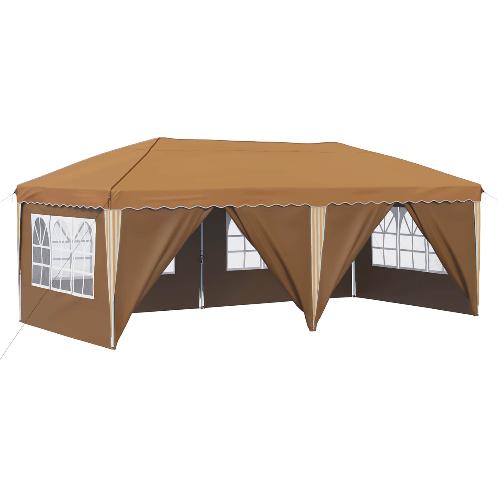 Tenda per feste a pop-up 575 x 288 x 245 cm Beige