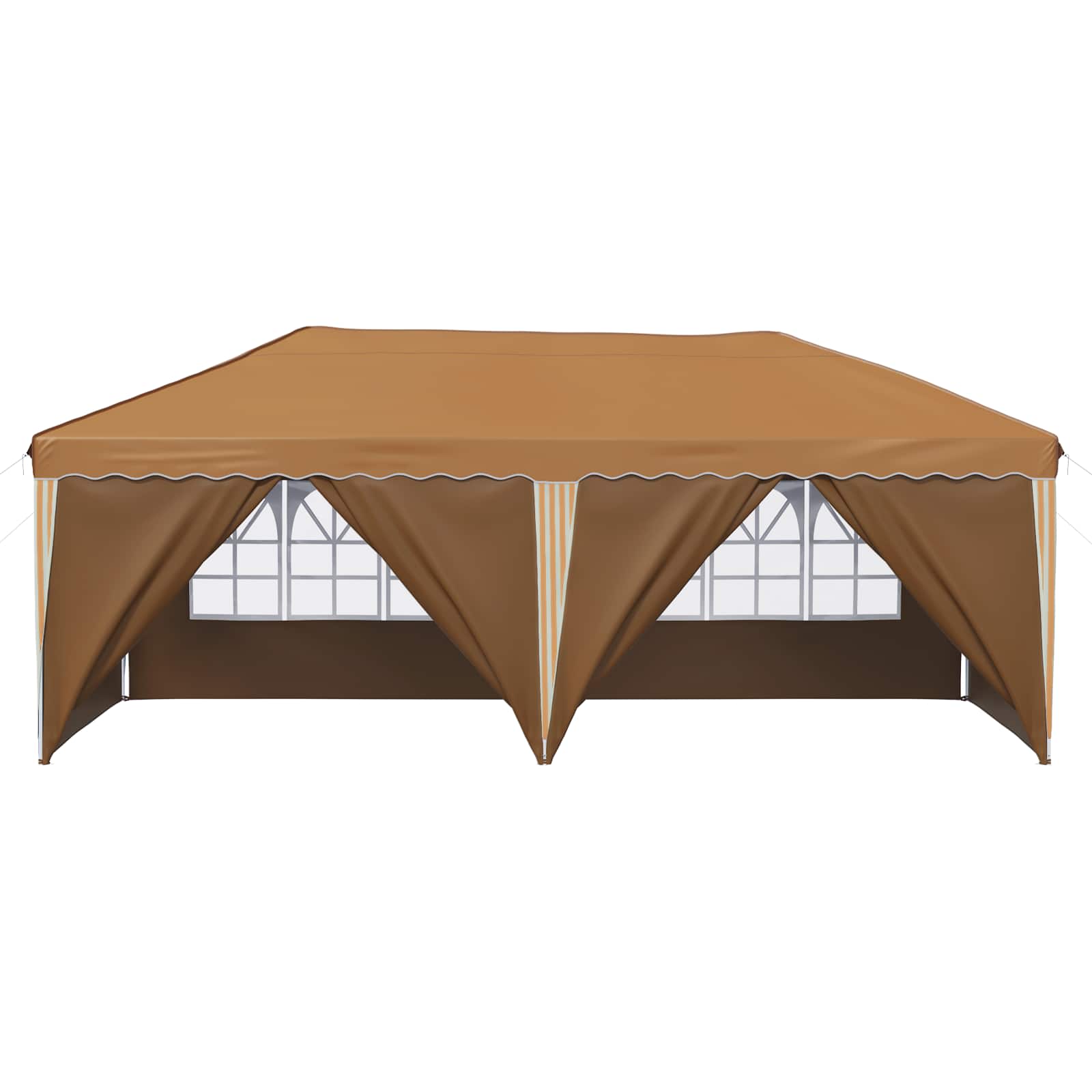 Tenda per feste a pop-up 575 x 288 x 245 cm Beige